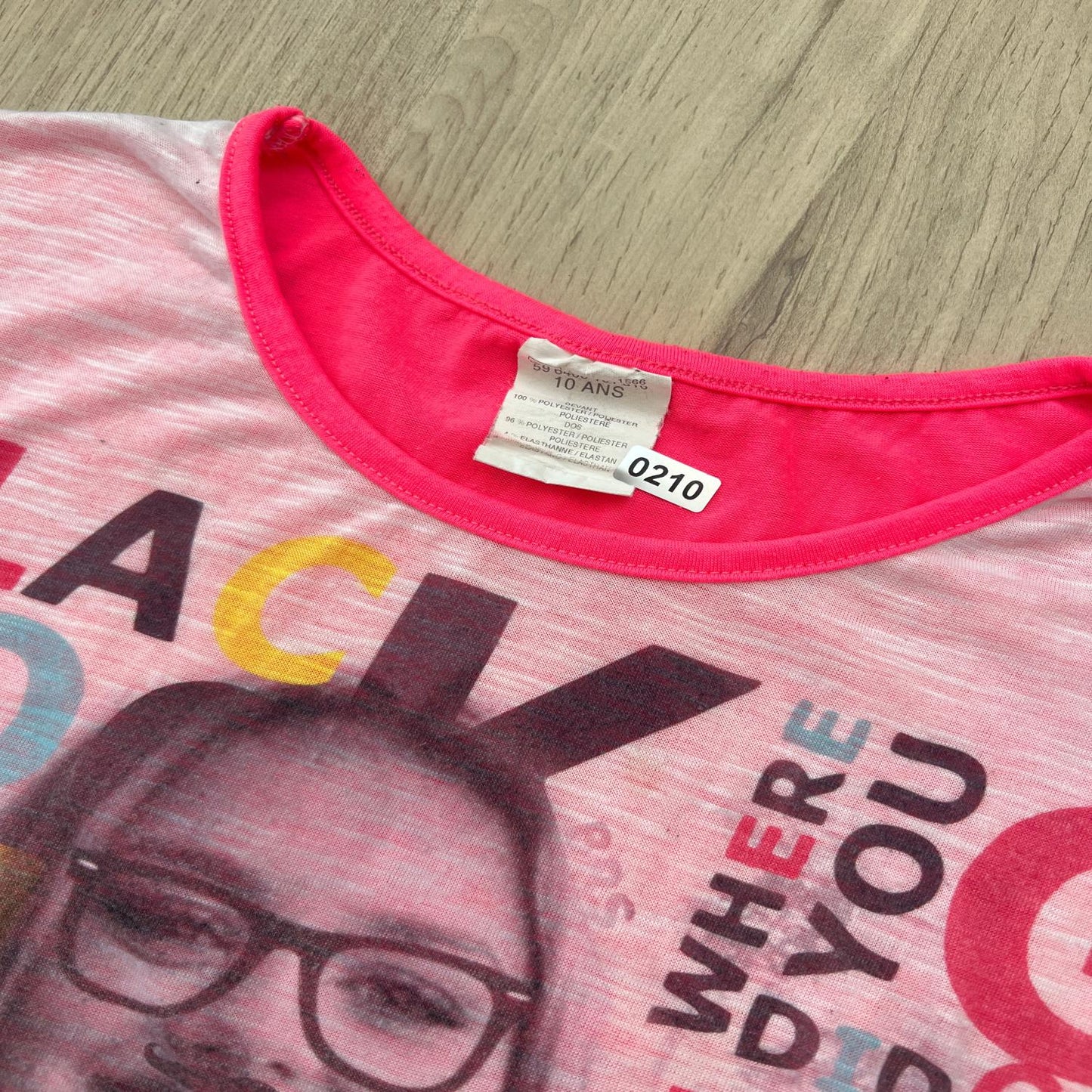 T-shirt fille : 10 ans