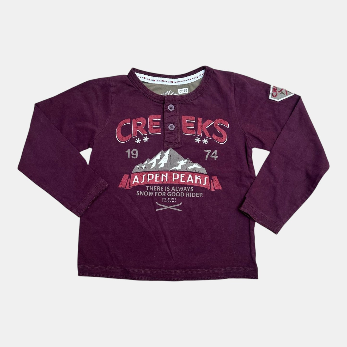 T-Shirt Creeks : 6 ans