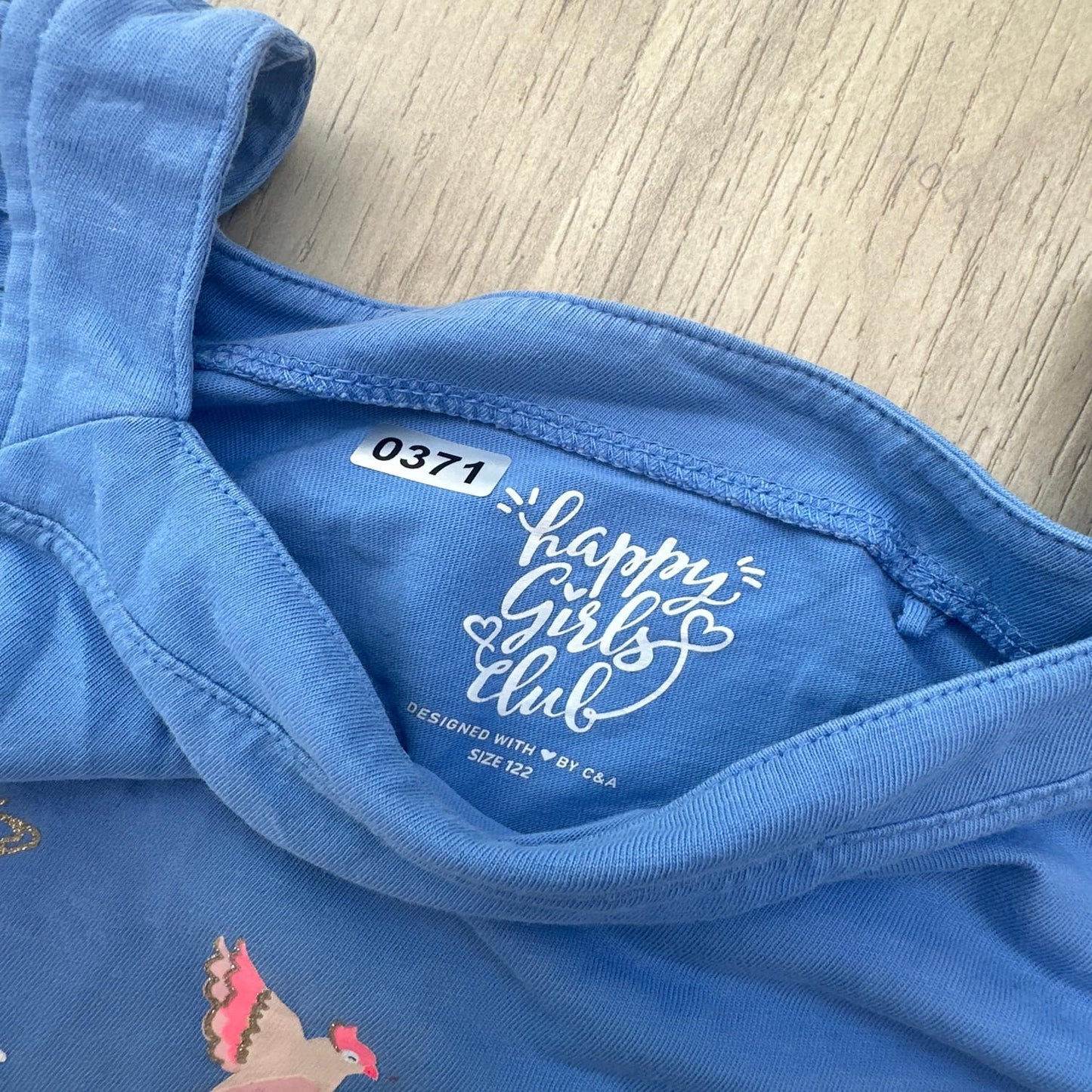 T-shirt Happy Girls Club : 7 ans