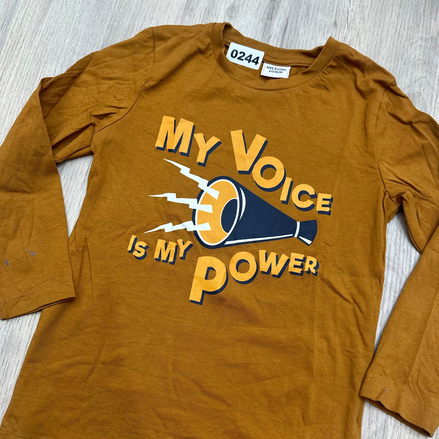 T-Shirt Tape à l'oeil : 6 ans