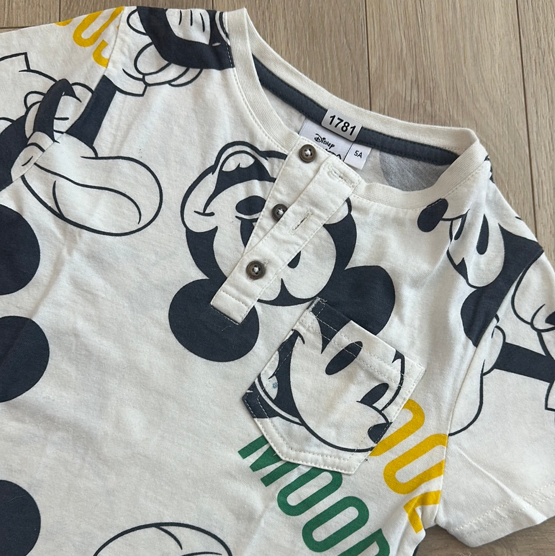 T-shirt Disney Mickey : 5 ans