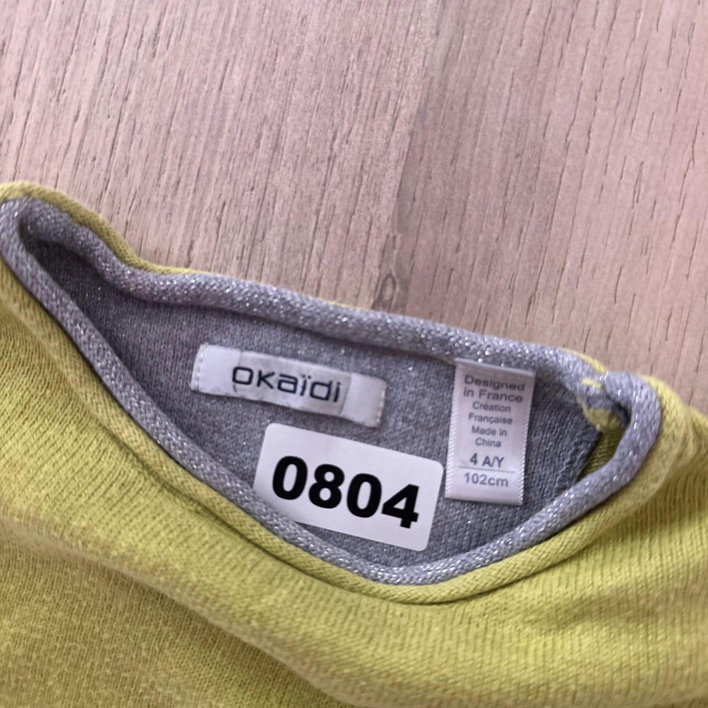 Pull Okaïdi : 4 ans