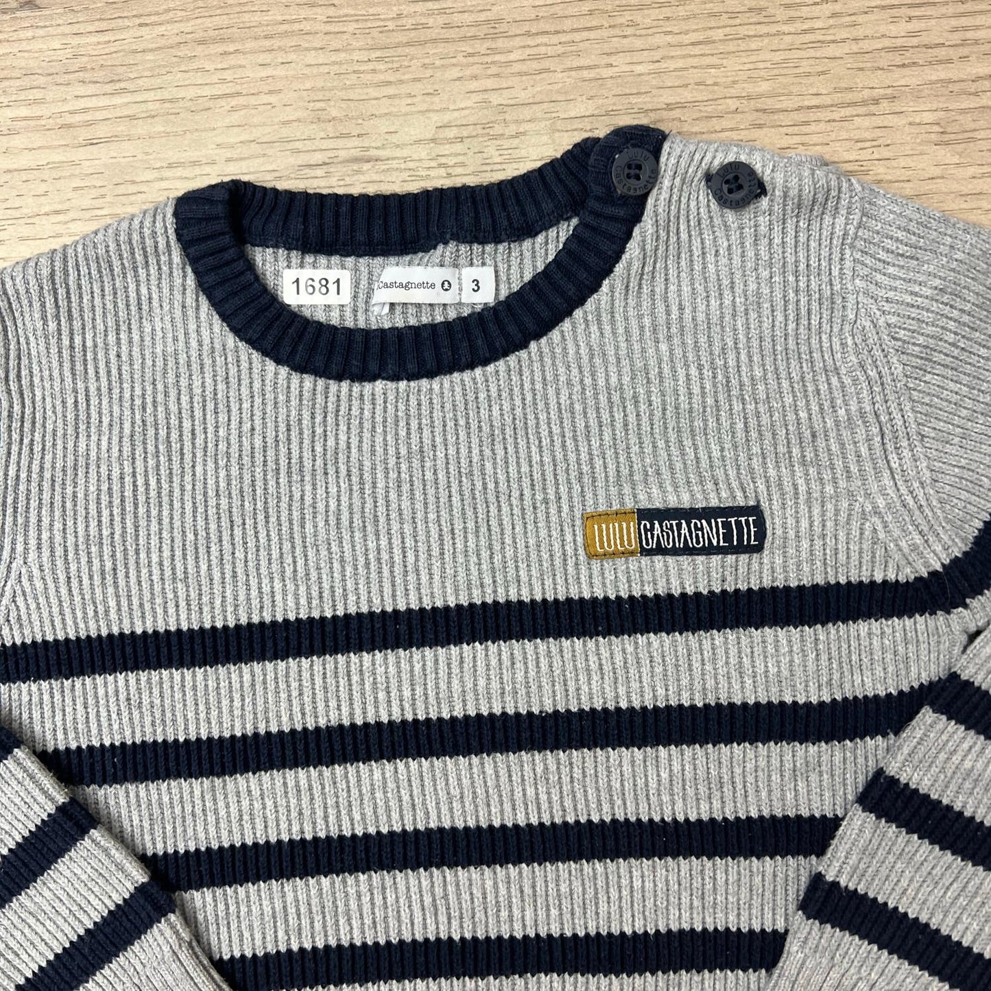 Pull Lulu Castagnette : 3 ans
