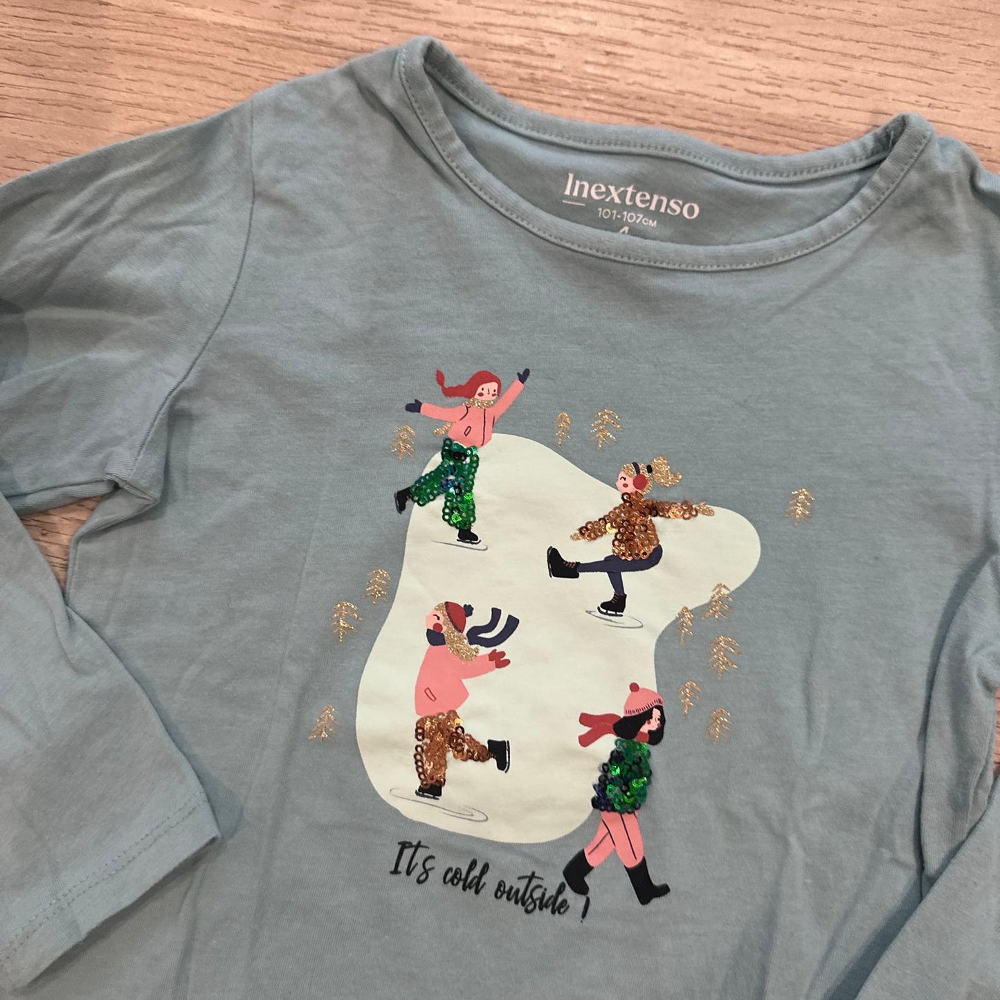 T-Shirt InExtenso : 4 ans