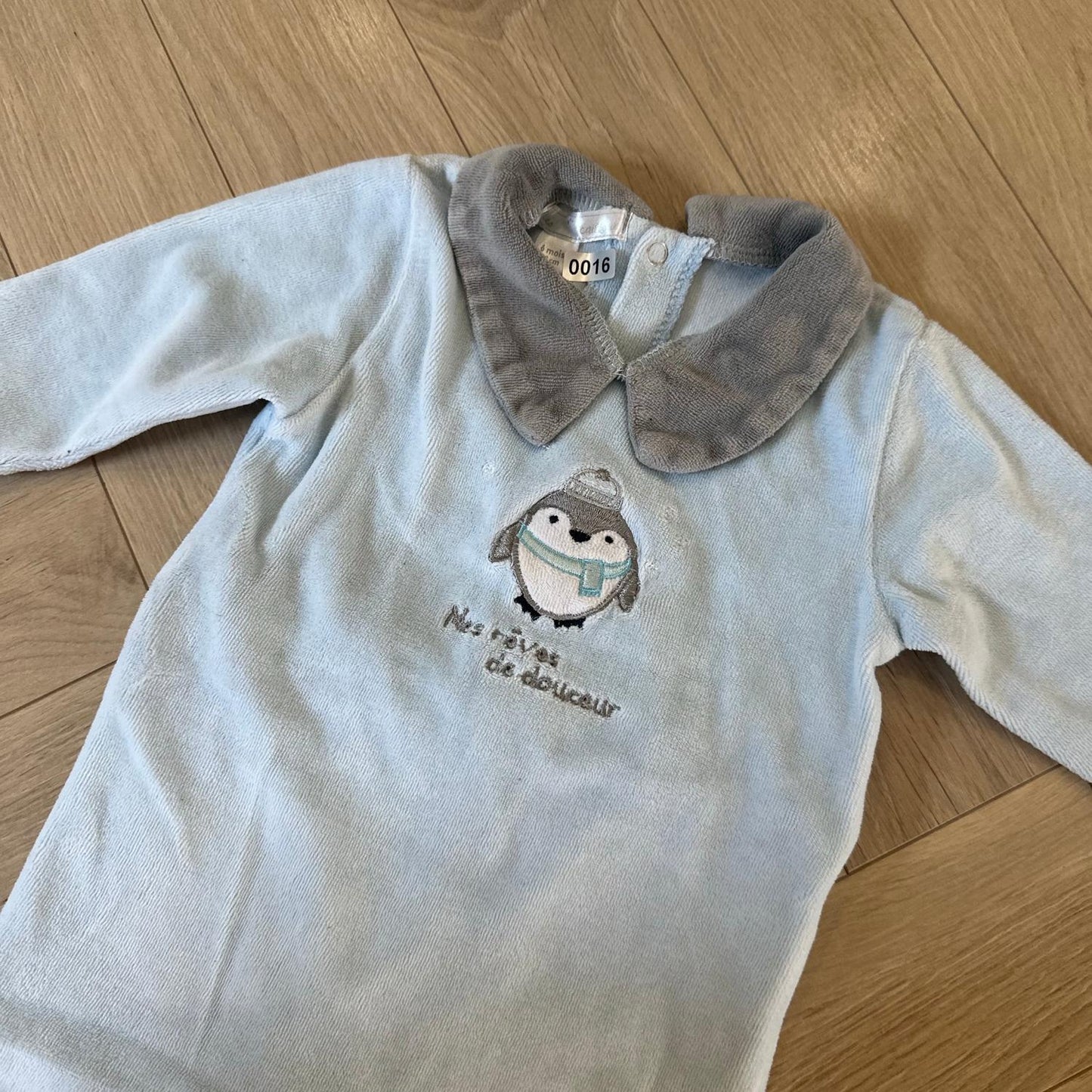 Pyjama mes cailloux : 6 mois
