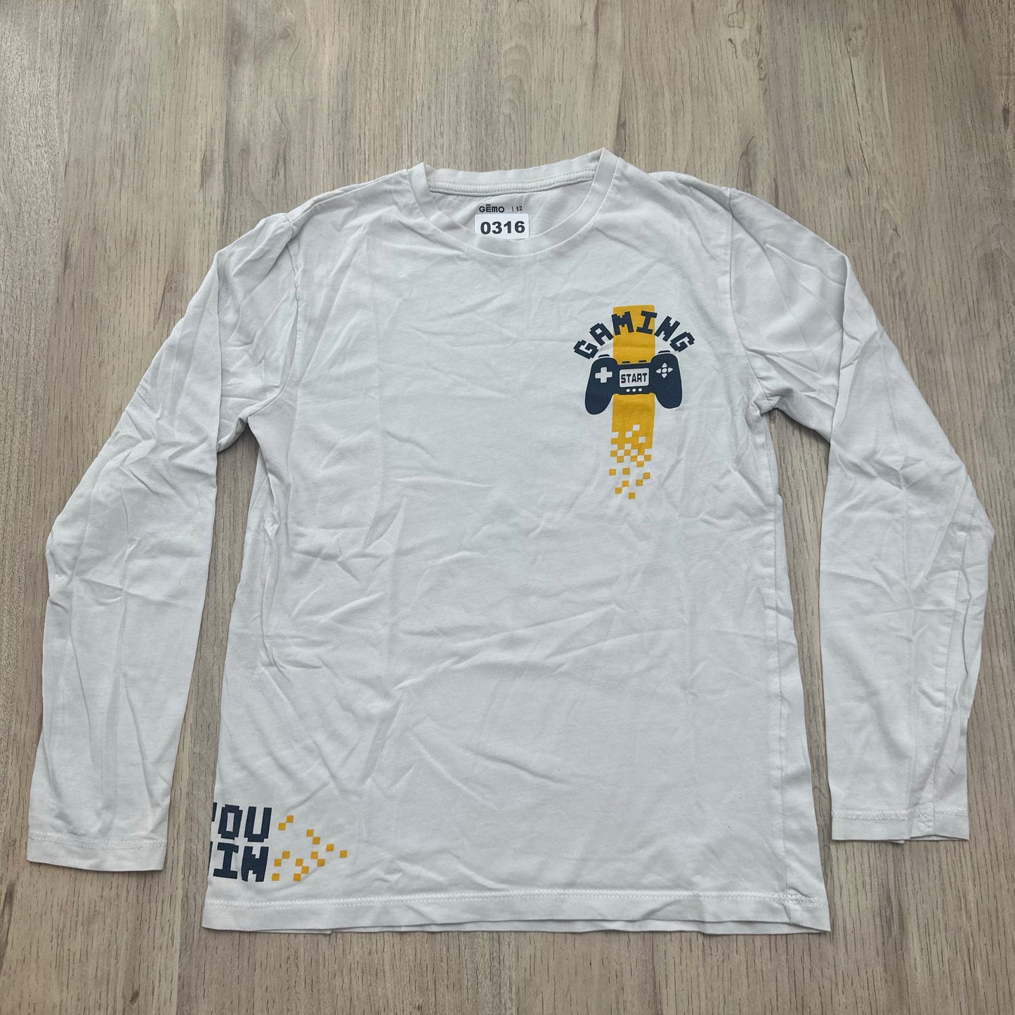 T-Shirt Gémo : 12 ans
