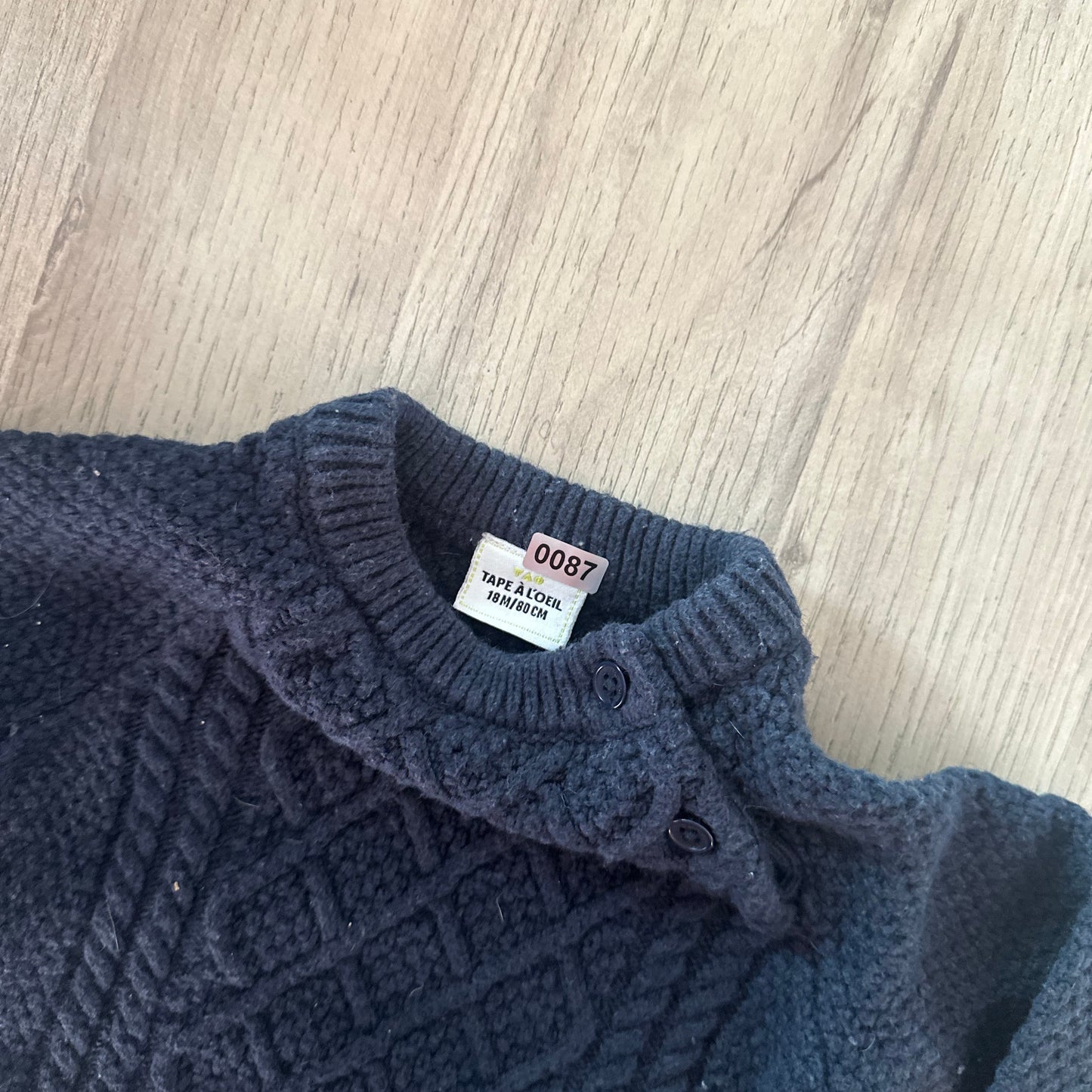 Pull Tape à l'oeil : 18 mois