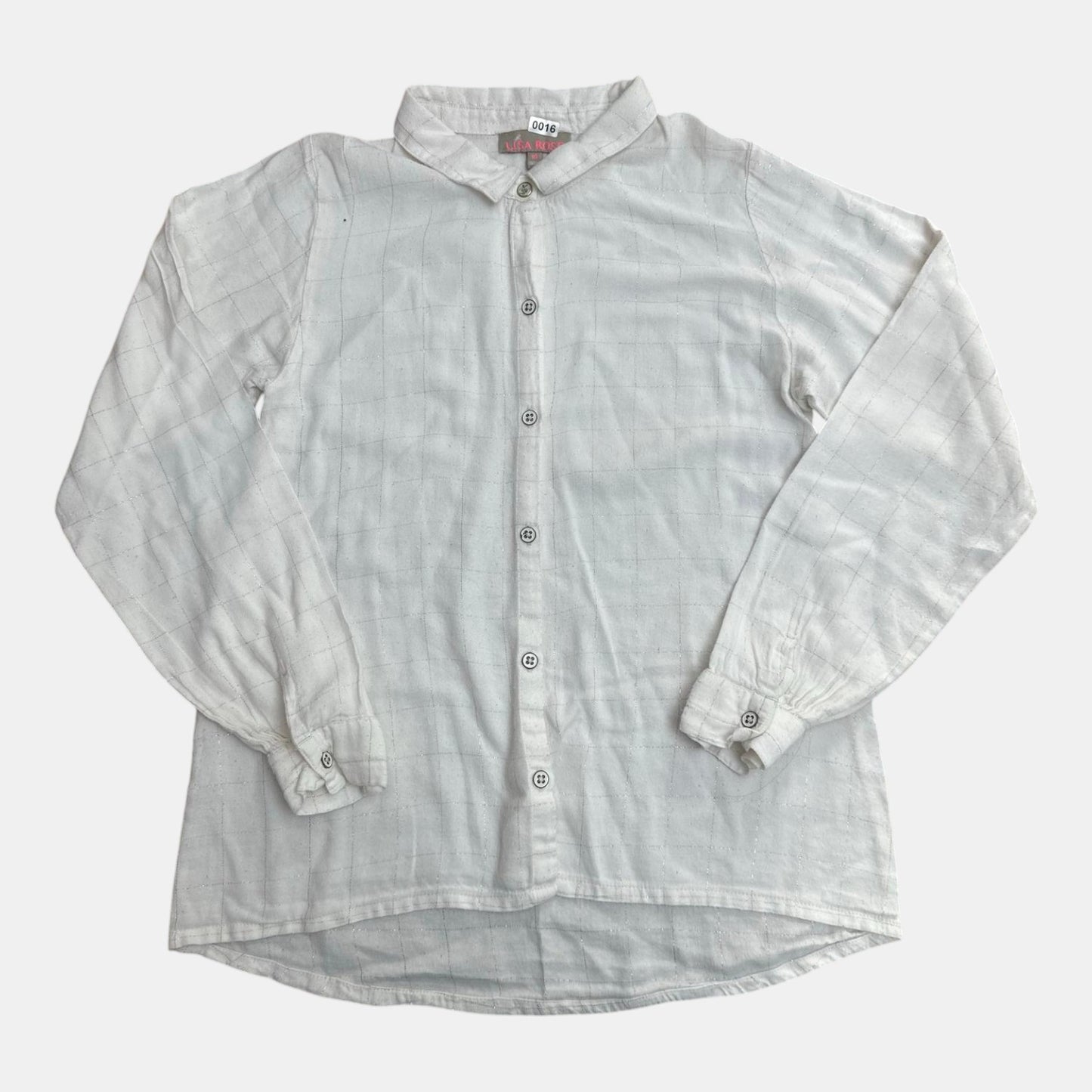 Chemise Lisa rose : 10 ans