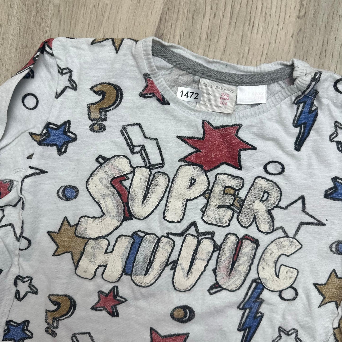 T-Shirt Zara : 4 ans