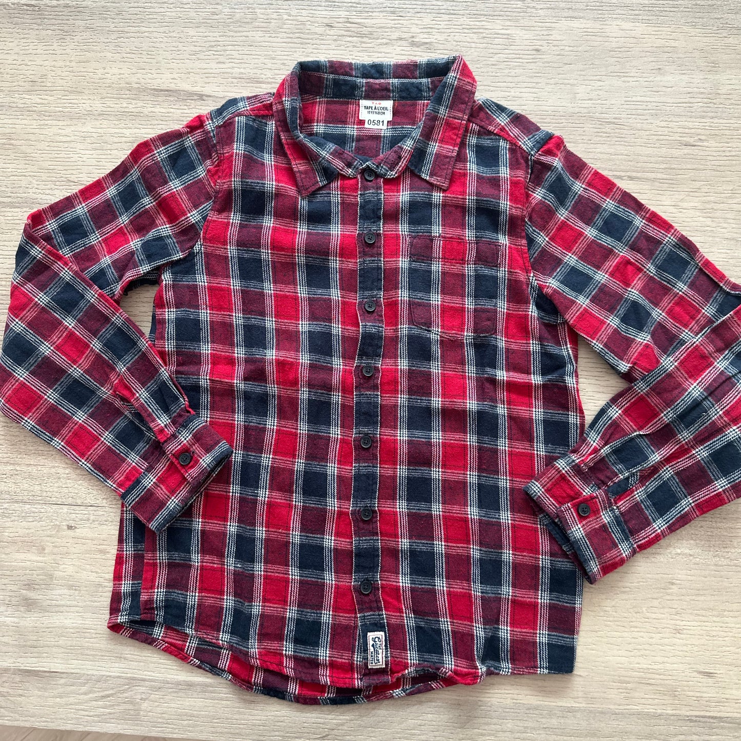 Chemise Tape à l'oeil : 10 ans