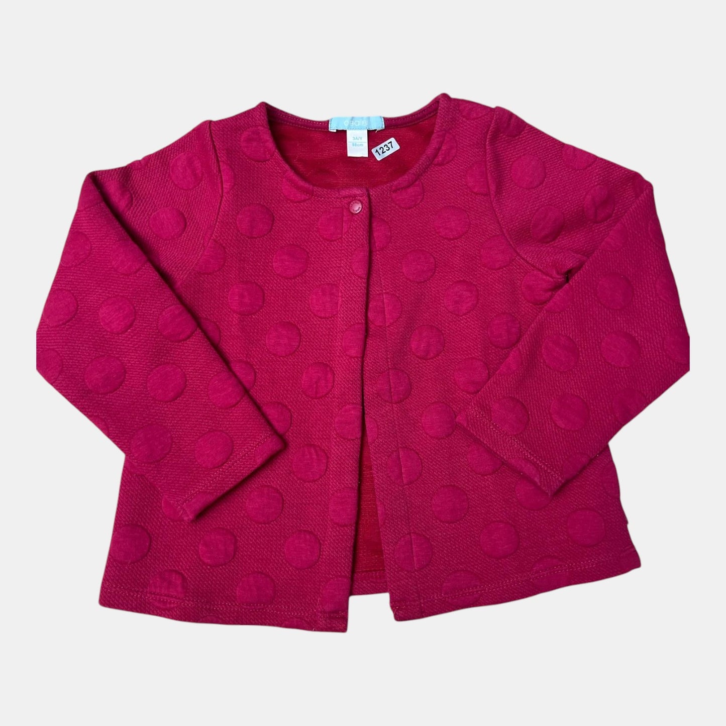Gilet Okaïdi : 3 ans