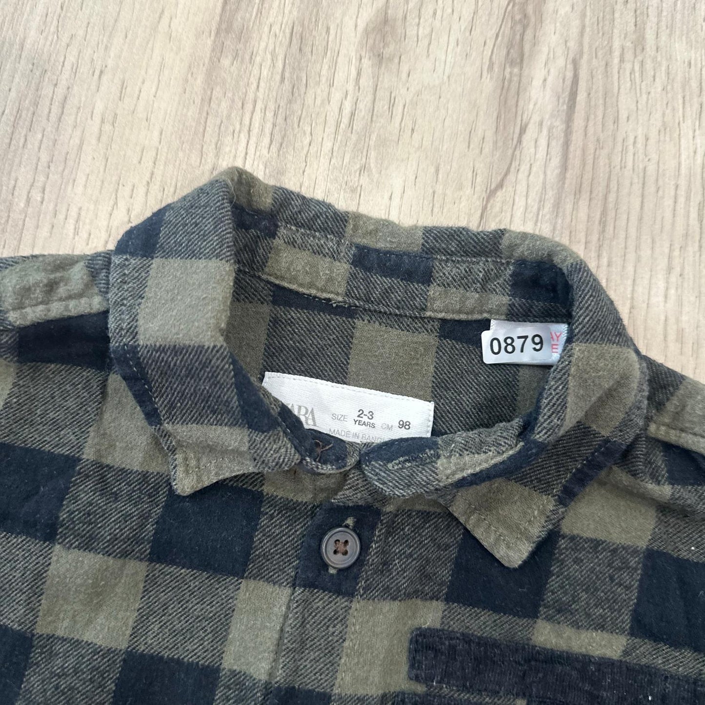 Chemise Zara : 36 mois