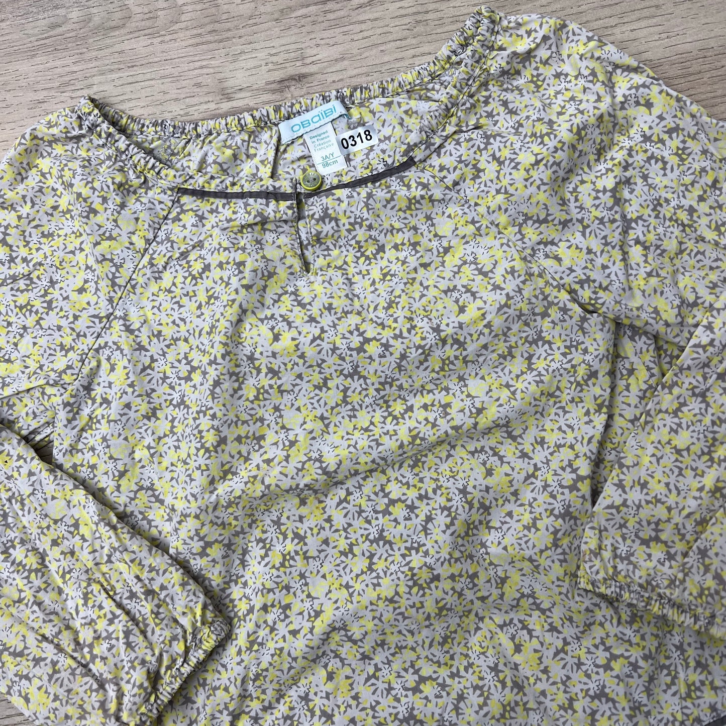 Blouse Okaïdi : 3 ans