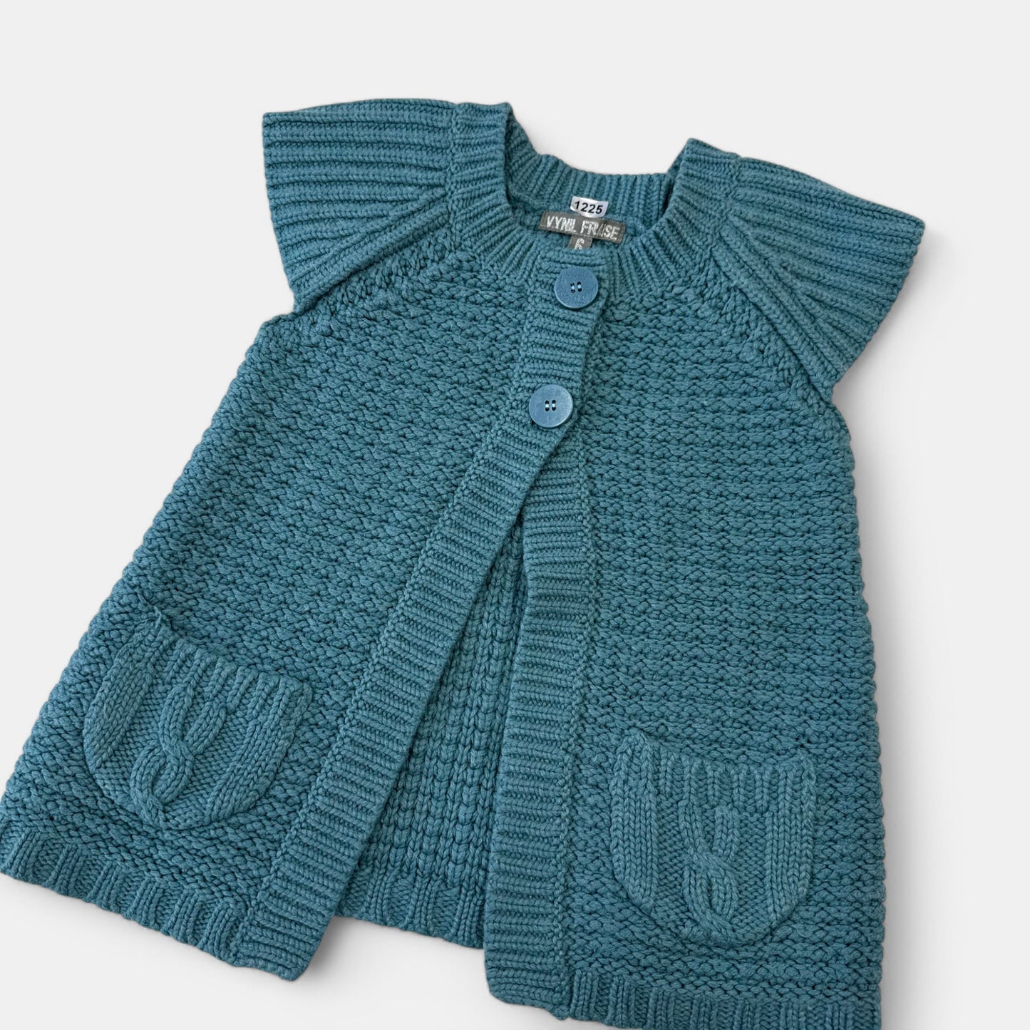 Gilet vynil fraise : 6 ans