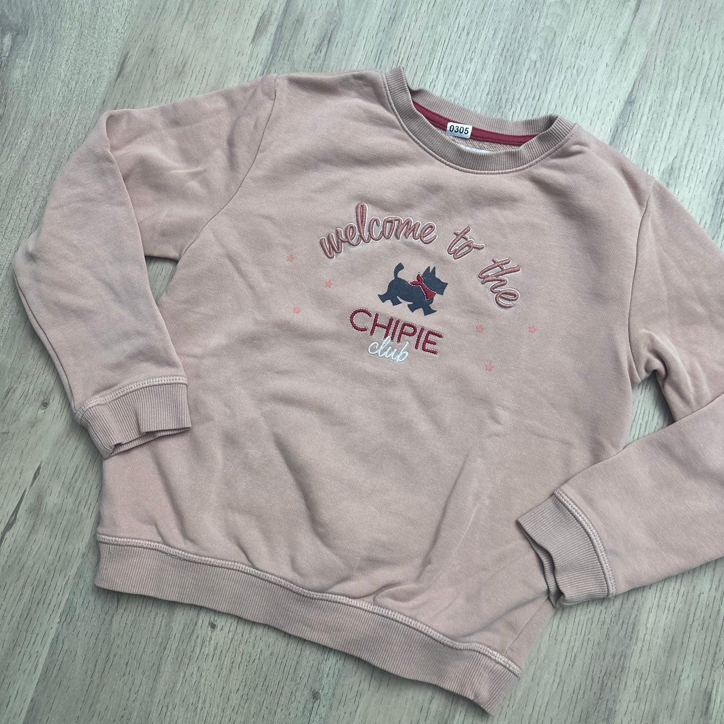 Pull chipie : 8 ans