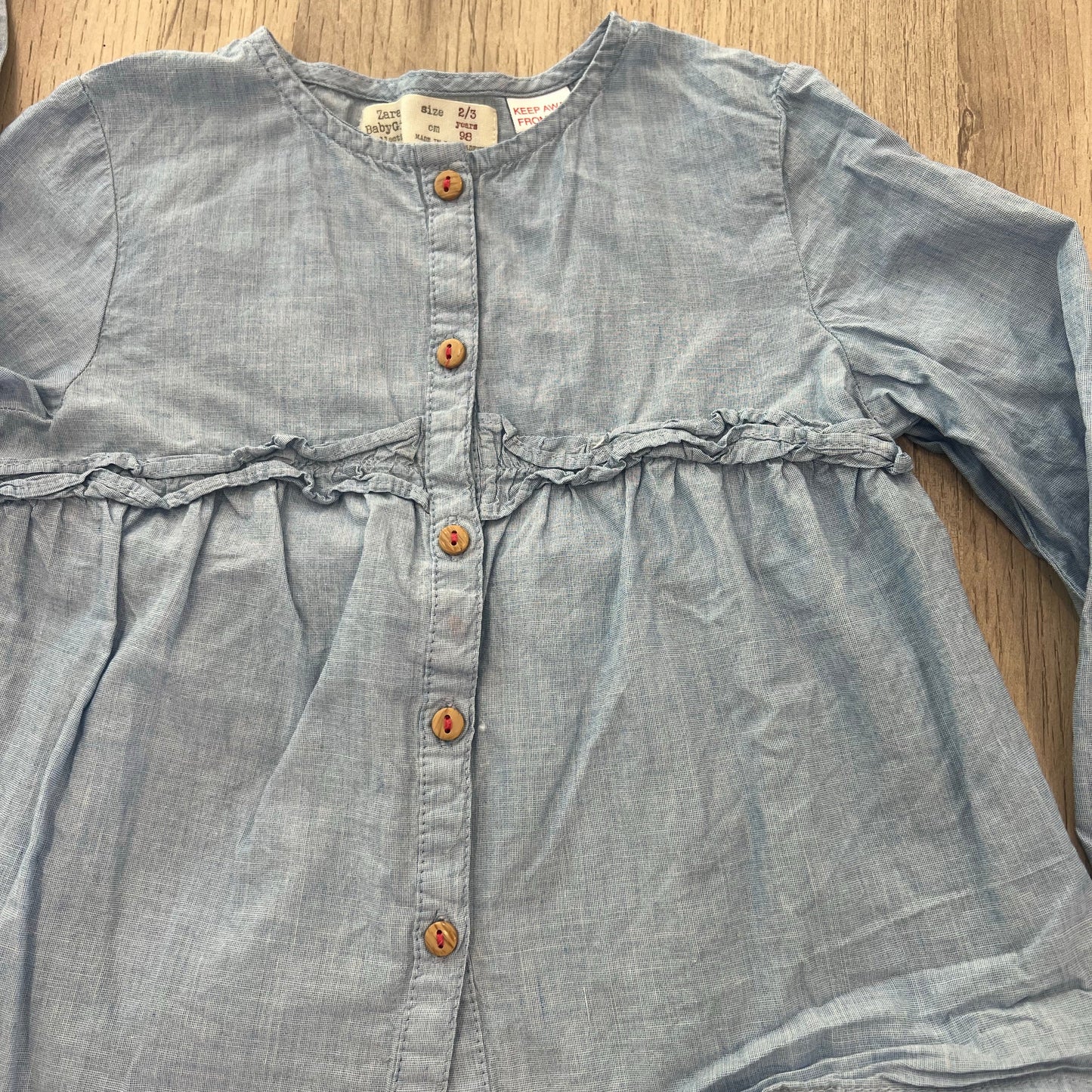 Blouse Zara : 3 ans