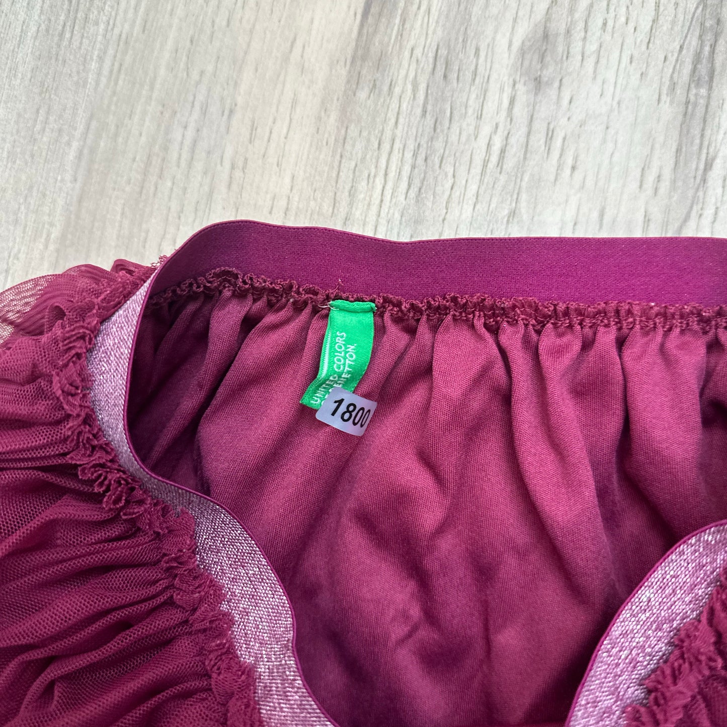 Jupe Benetton : 8 ans
