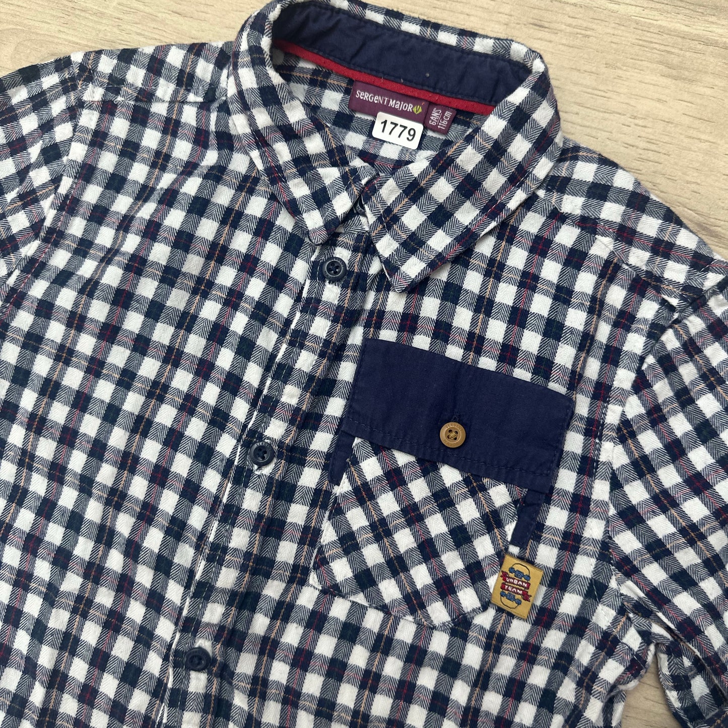 Chemise Sergent Major : 6 ans