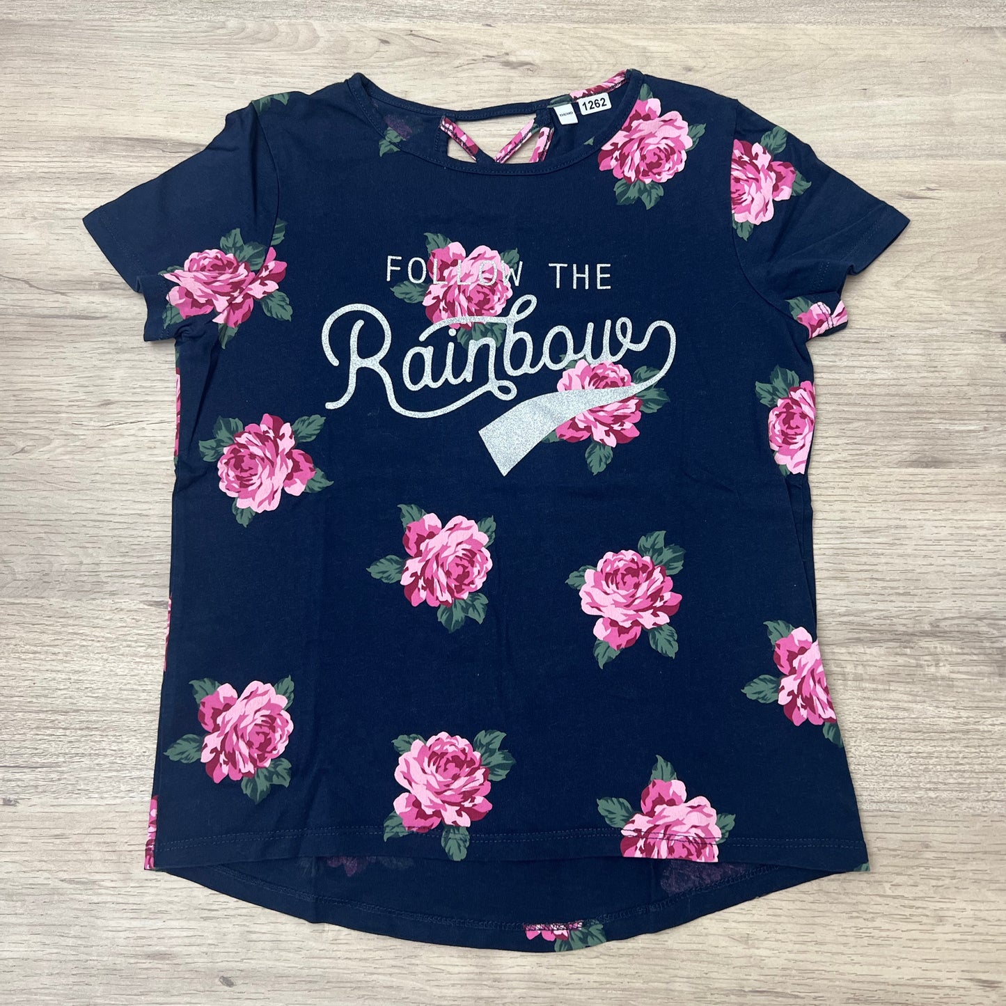 T-Shirt Follow the rainbow : 9 ans