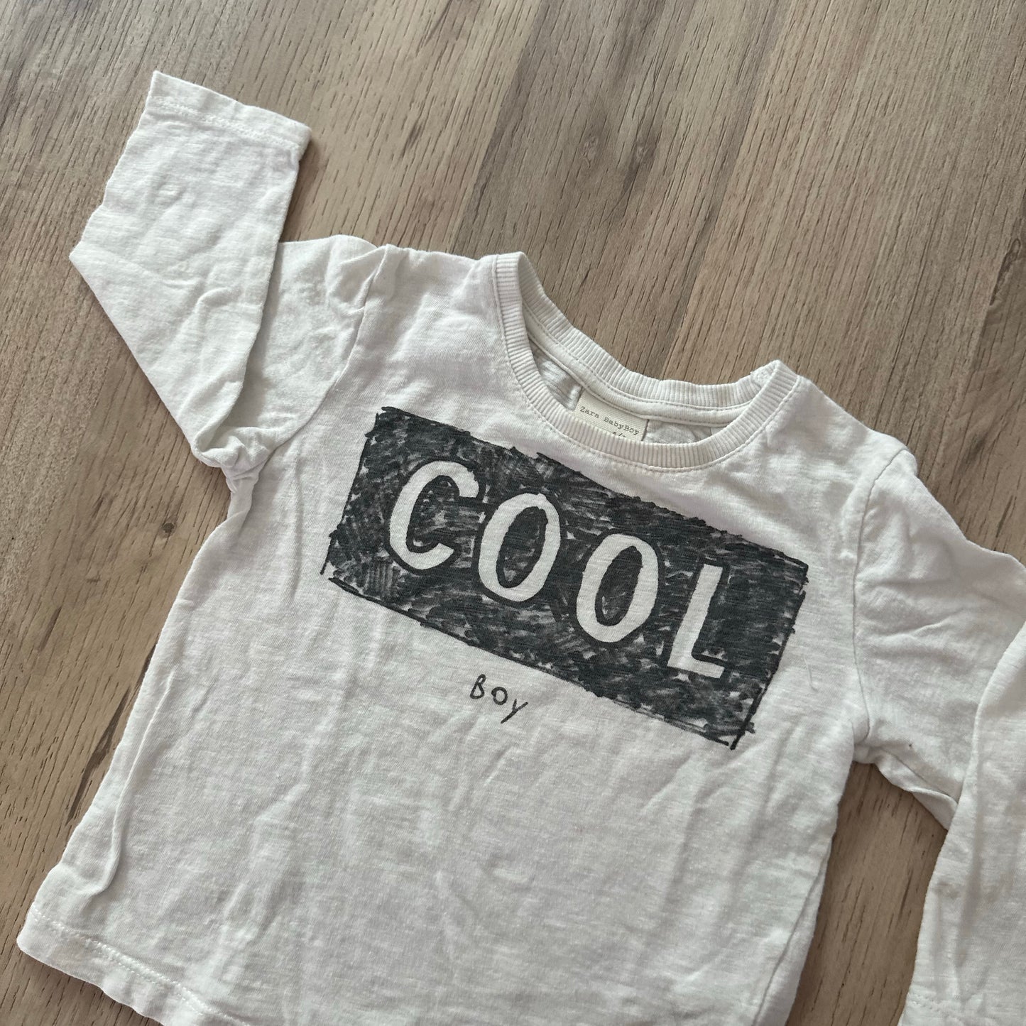 T-Shirt Zara : 9 mois