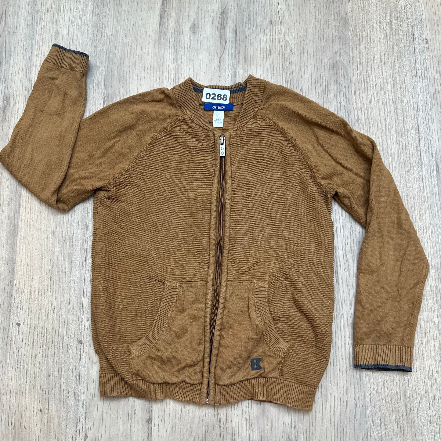 Gilet Okaïdi : 6 ans