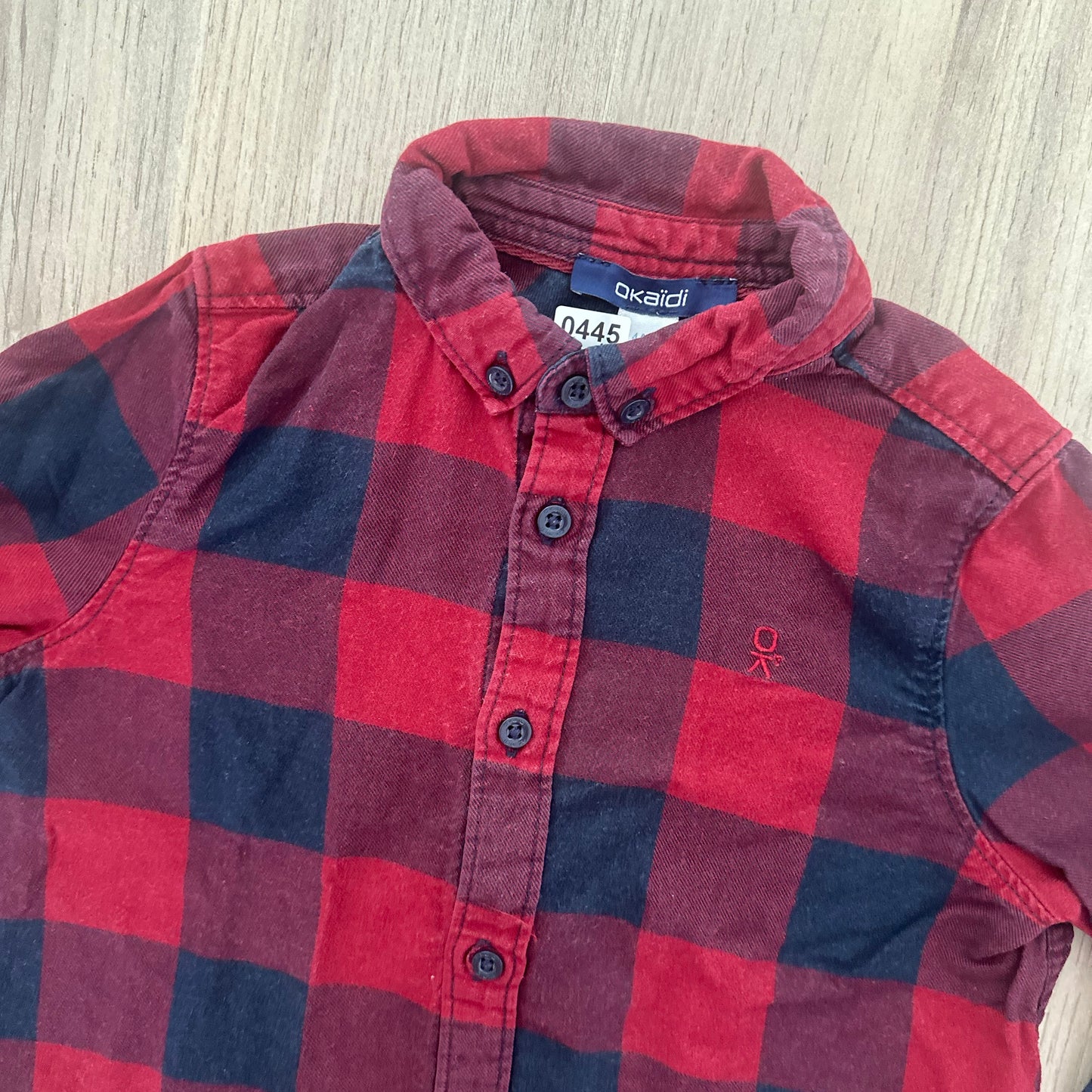 Chemise Okaïdi : 4 ans