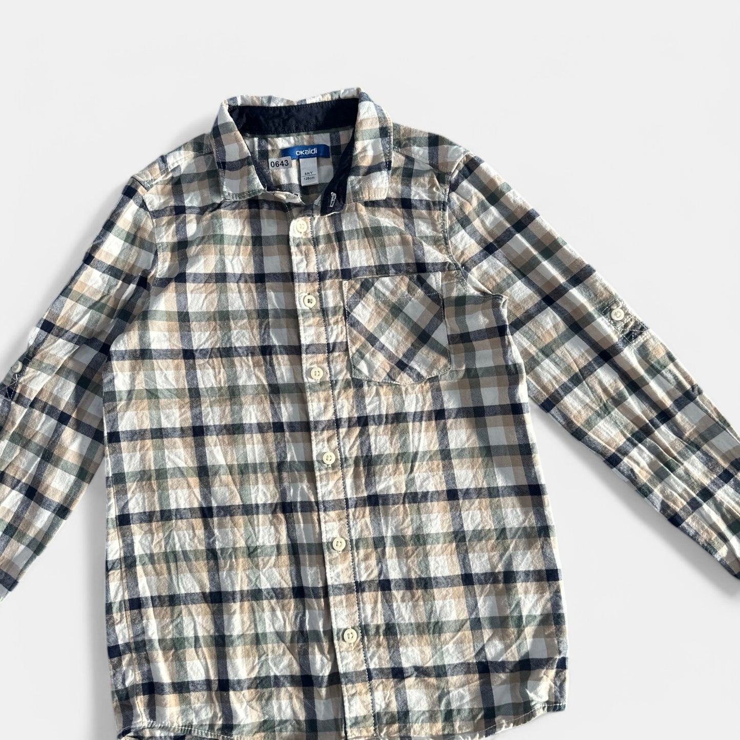 Chemise Okaïdi : 8 ans