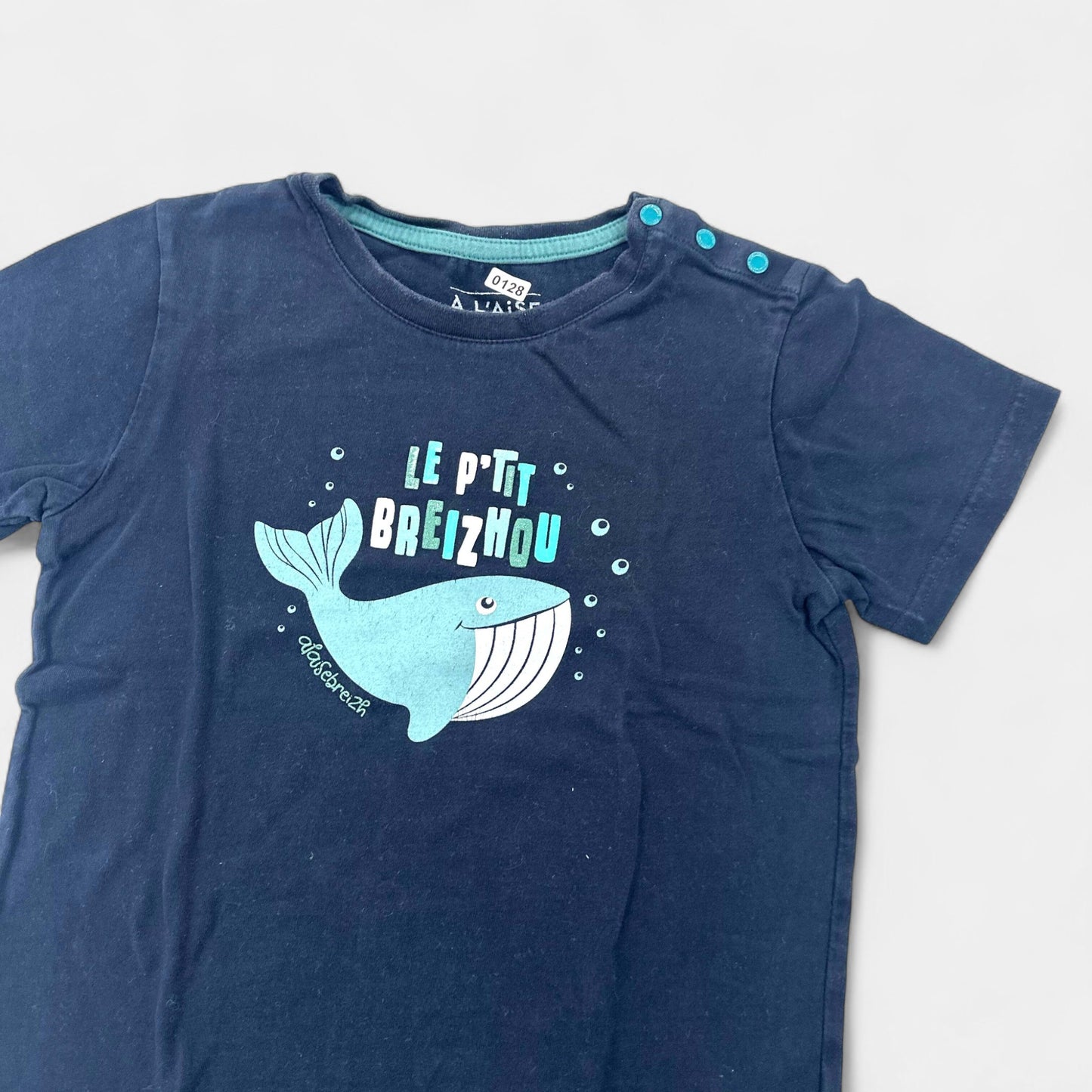 T-Shirt À l’aise Breizh : 8 ans