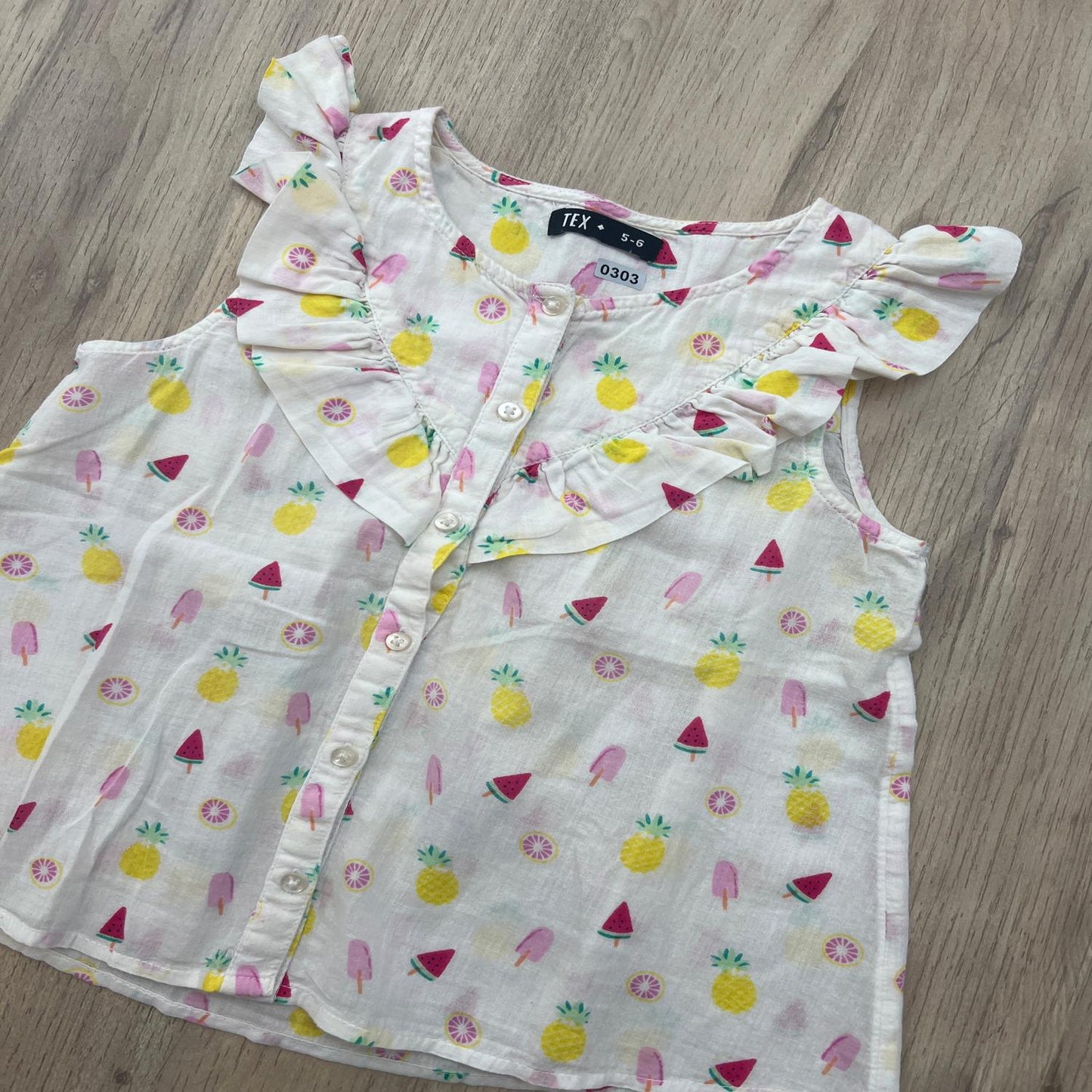 Blouse TEX : 5 ans