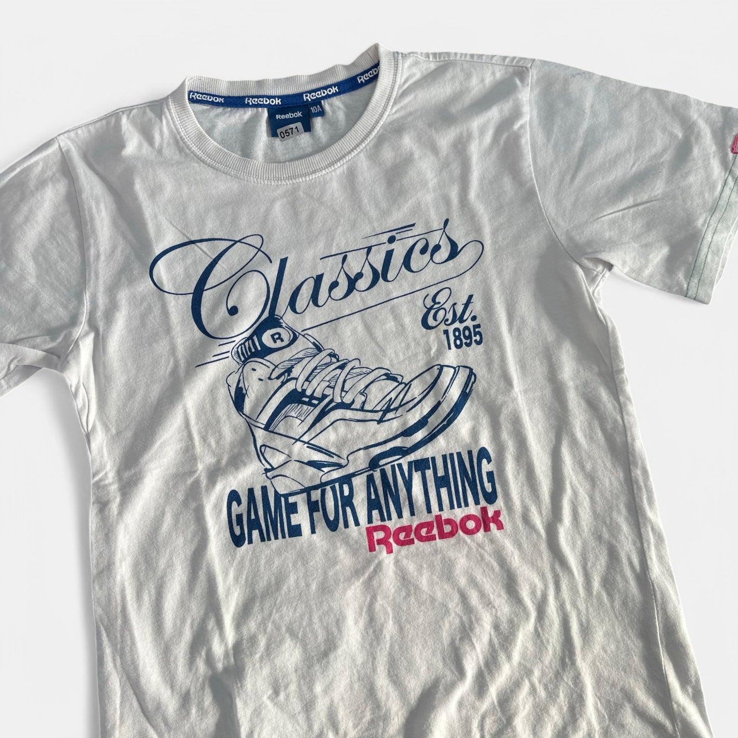 T-Shirt Reebok : 10 ans