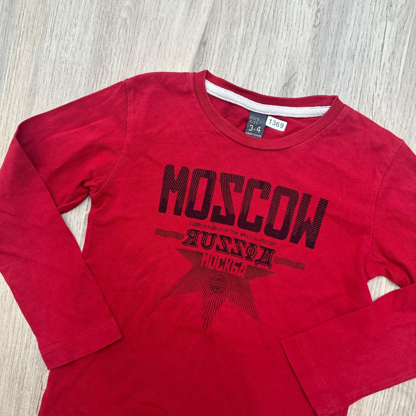 T-Shirt Zara : 4 ans