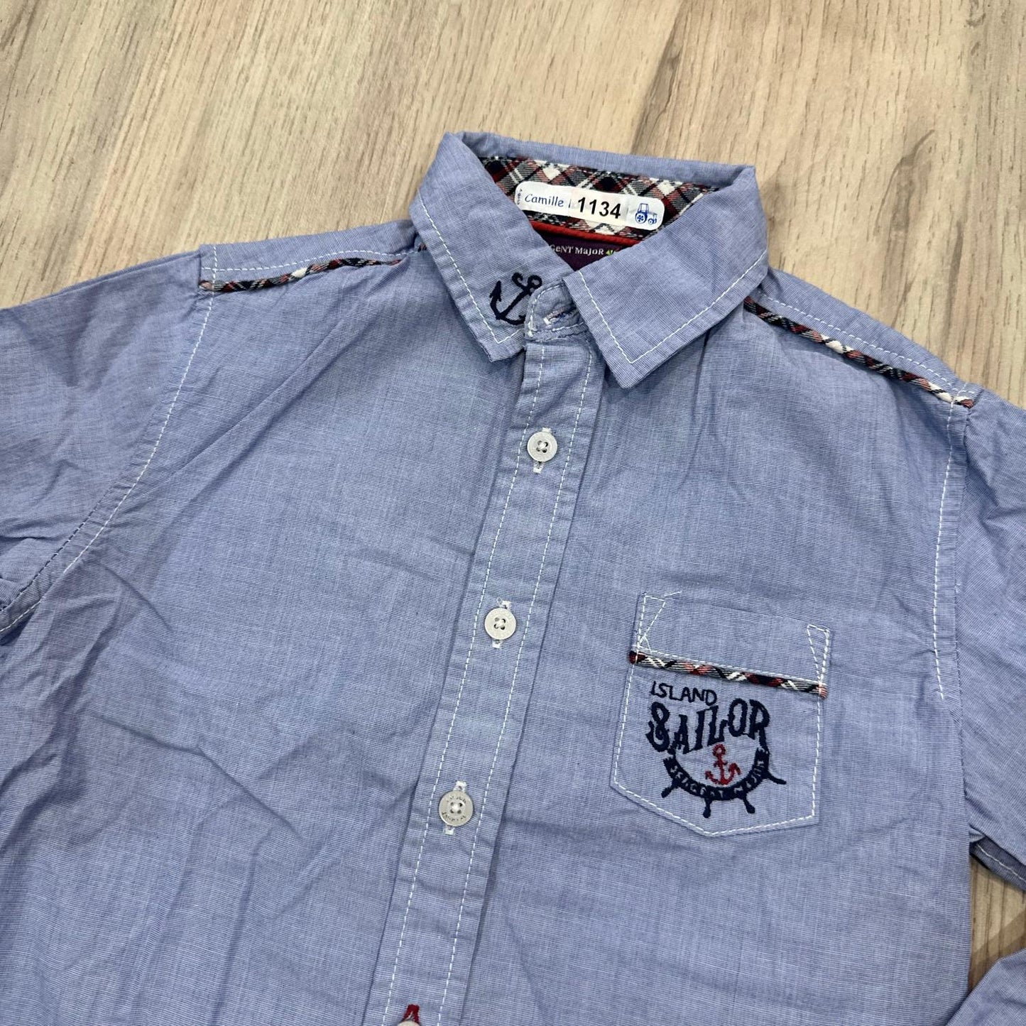 Chemise Sergent Major : 4 ans