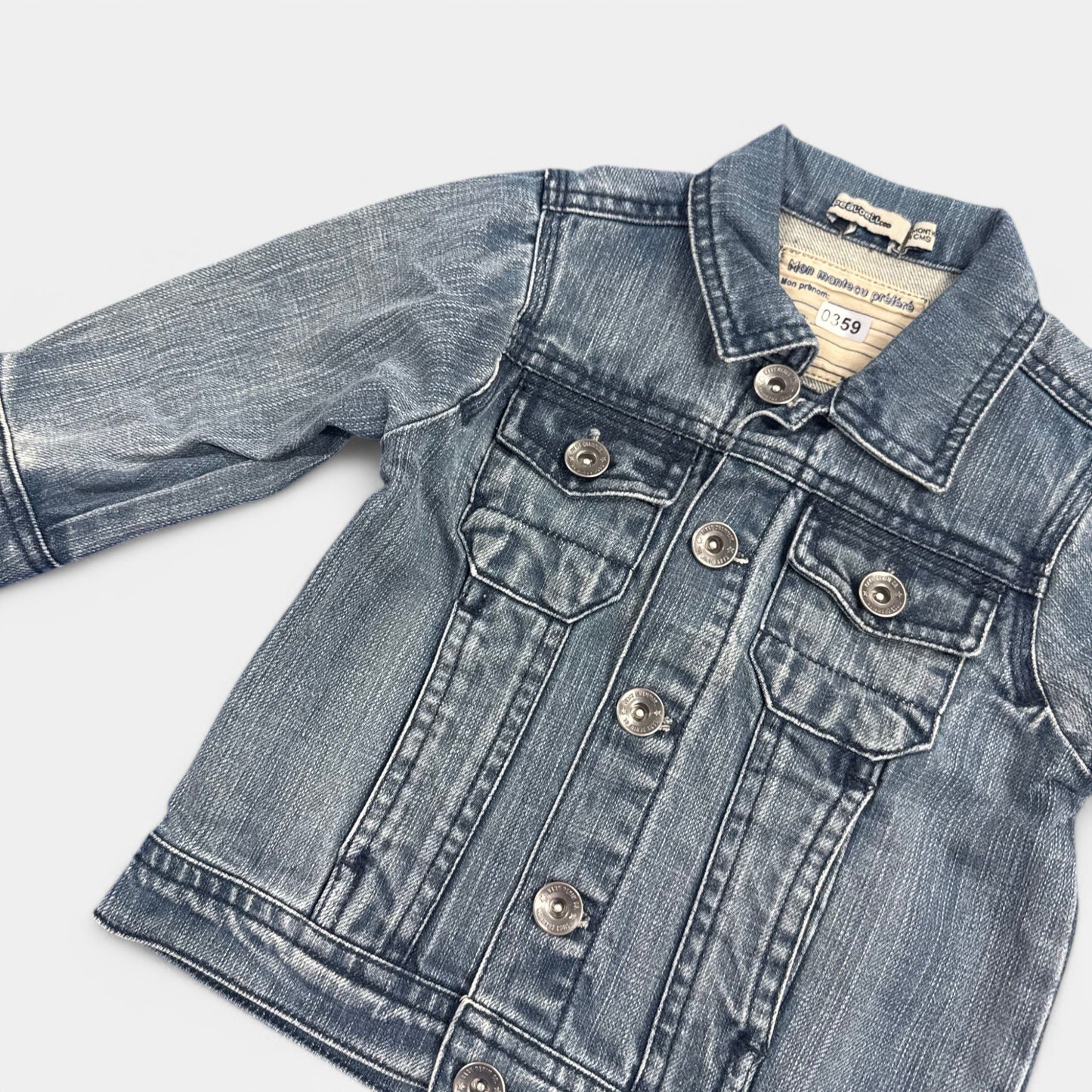 Veste jeans Tape à l'oeil : 12 mois