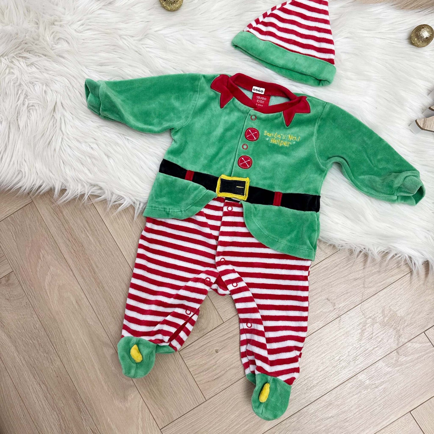 Pyjama Noël lutin yesdo kids : 6 mois