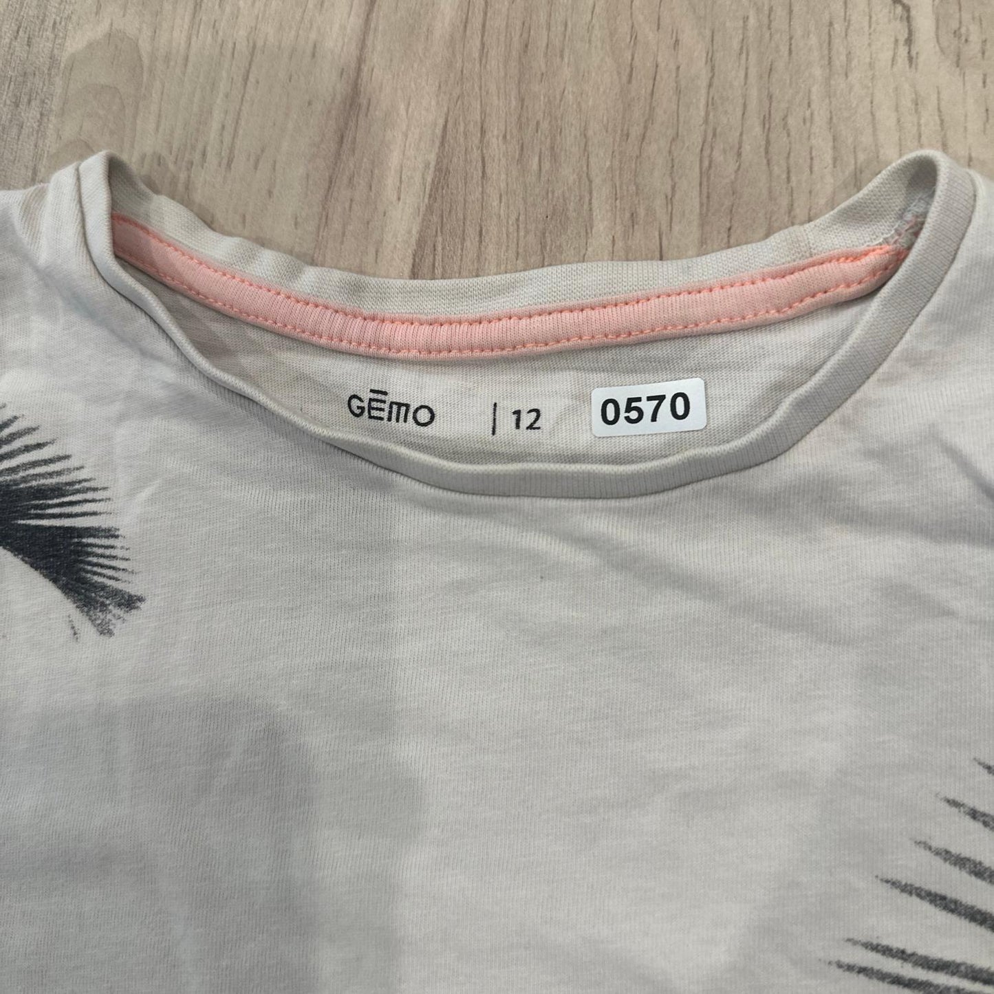 T-Shirt Gémo : 12 ans