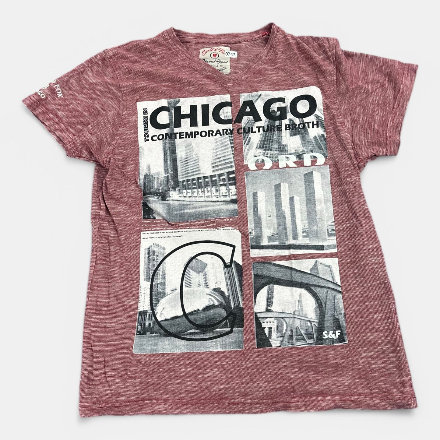 T-Shirt Scott Fox : 14 ans