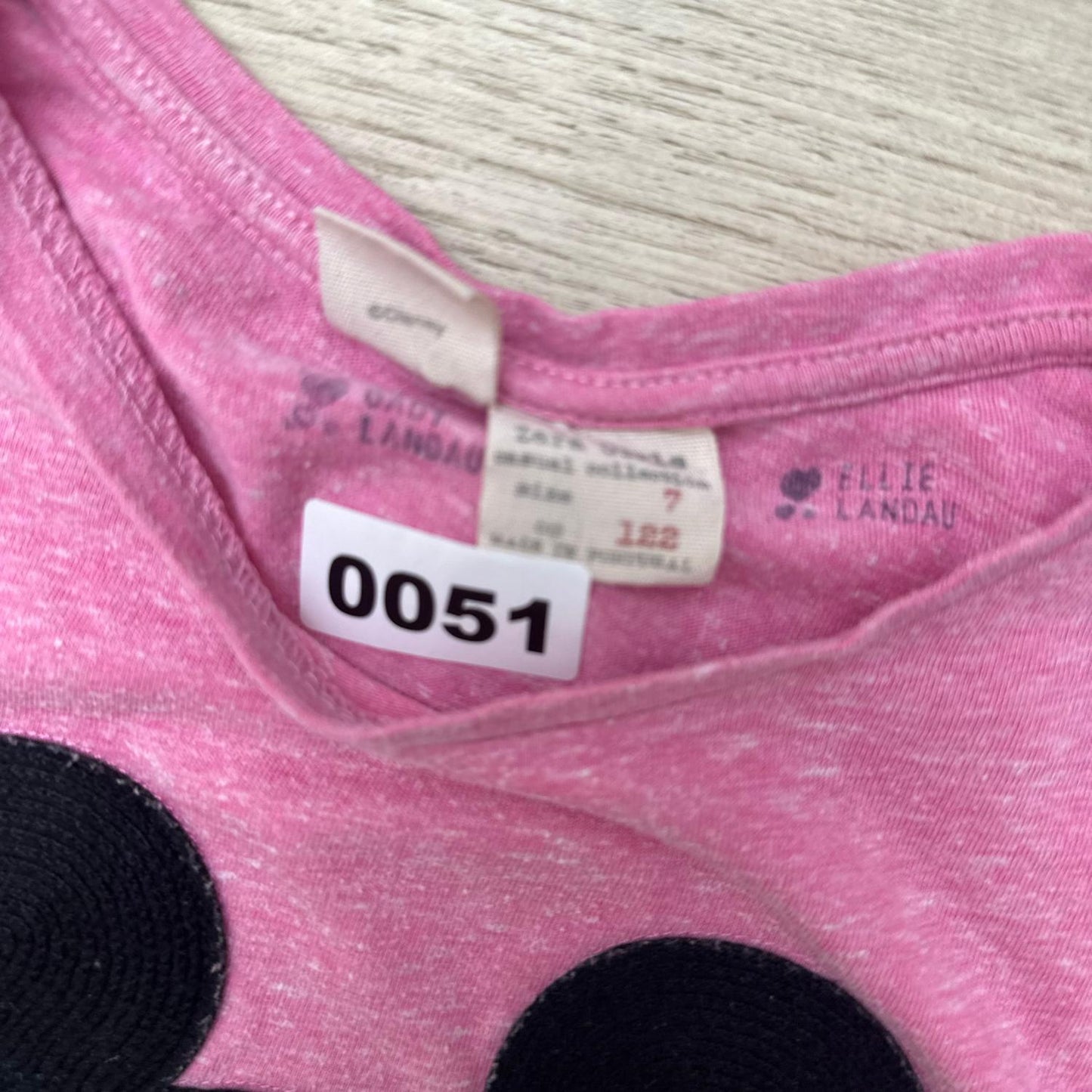 T-Shirt Disney : 7 ans