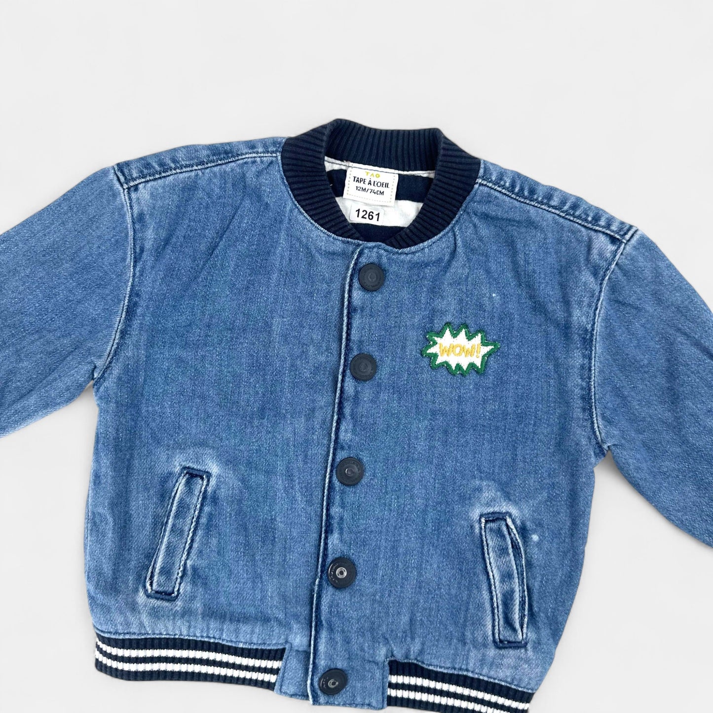 Gilet Tape à l'oeil : 12 mois