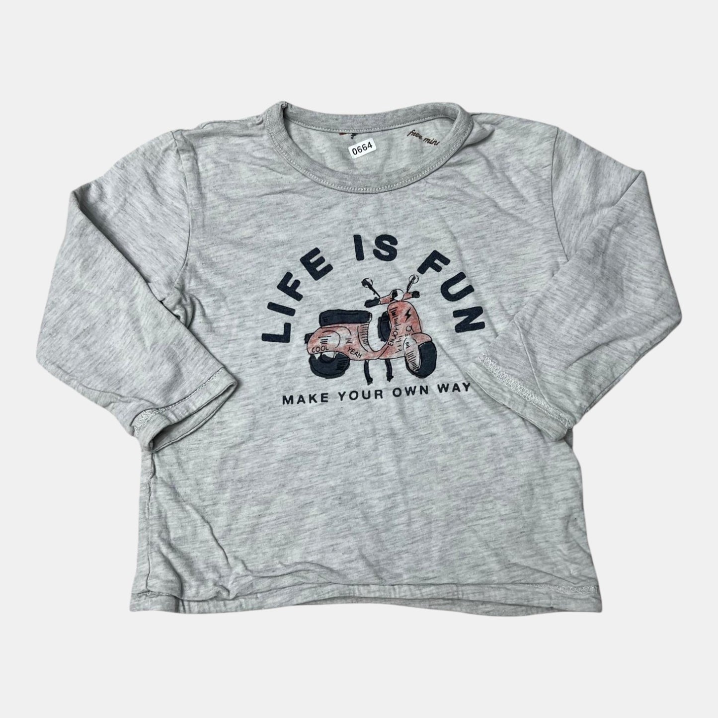 T-Shirt réversible : 3 ans