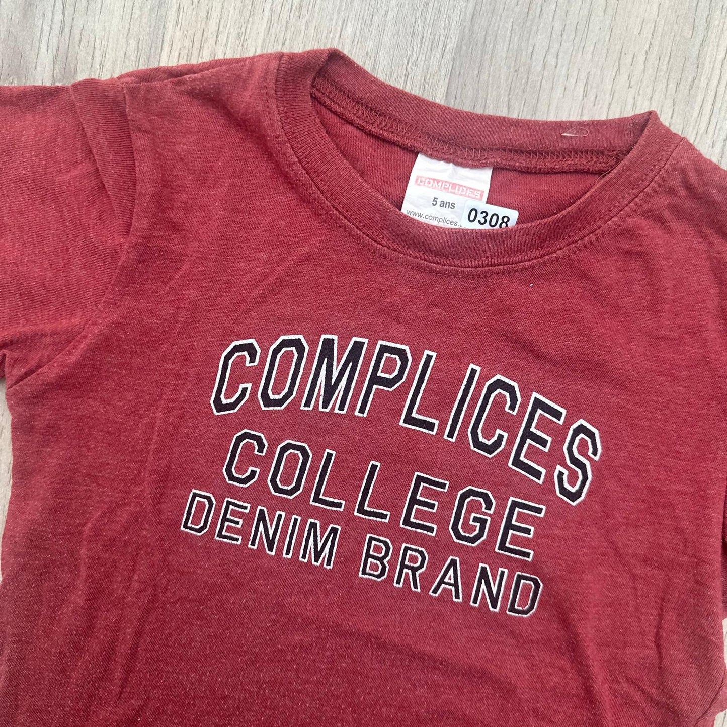 T-Shirt Complices : 5 ans