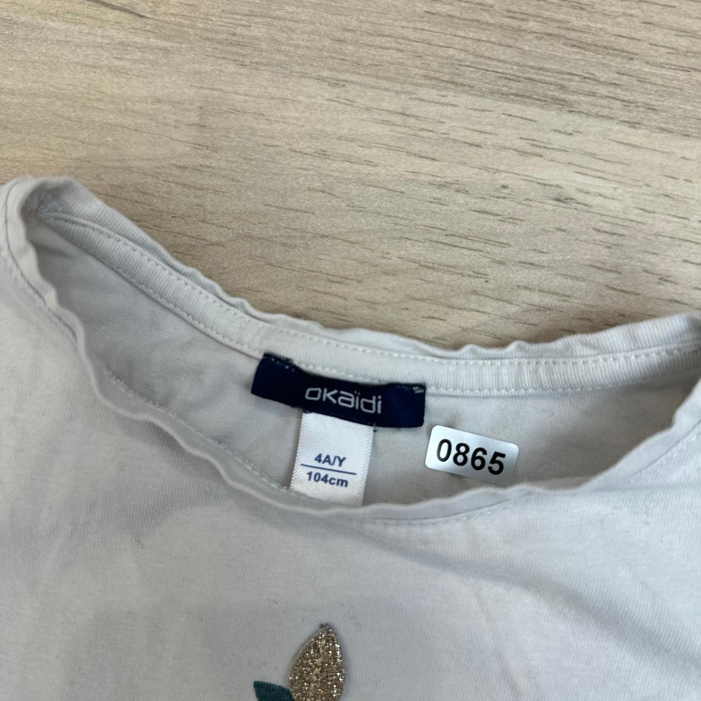 T-Shirt Okaïdi : 4 ans