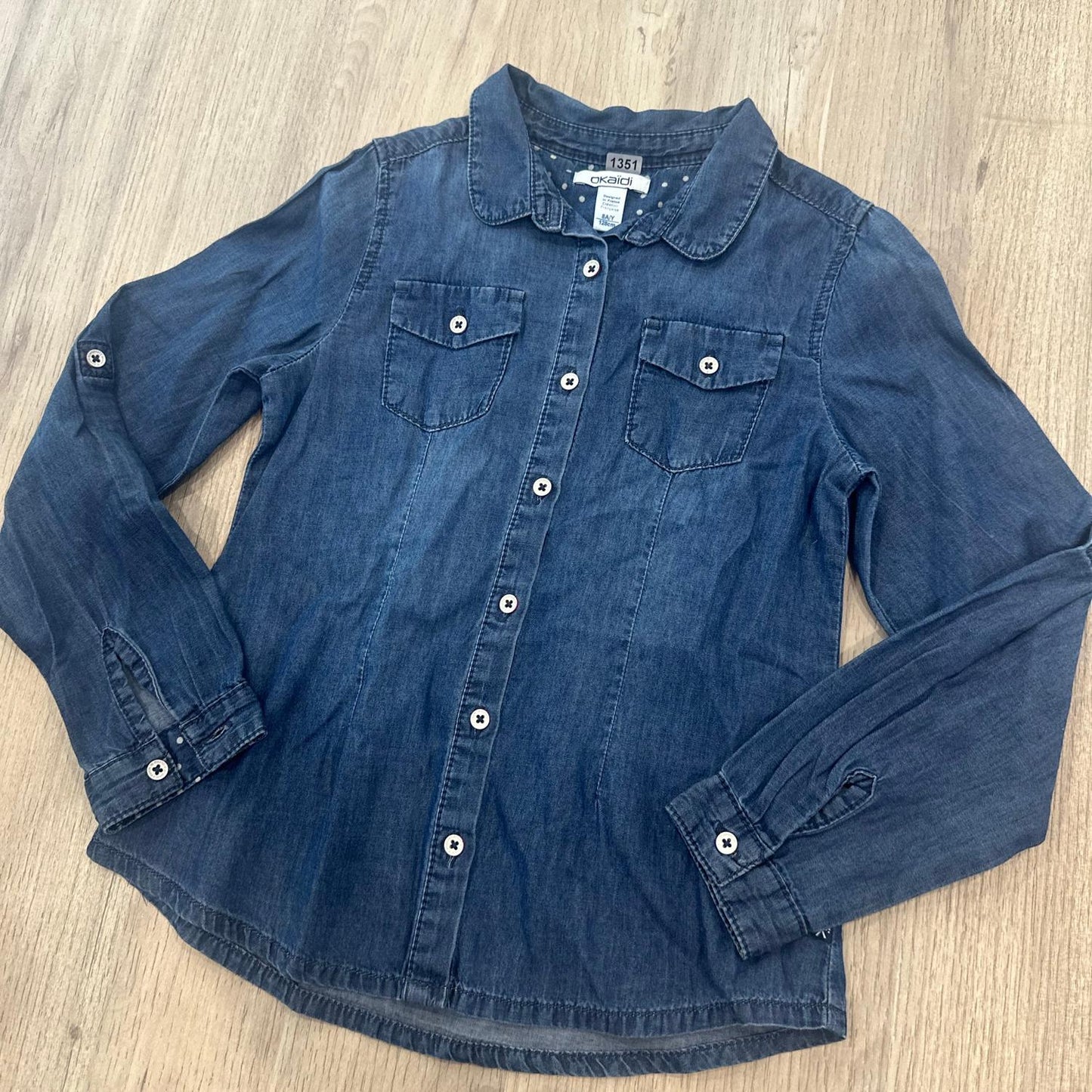 Chemise Okaïdi : 8 ans