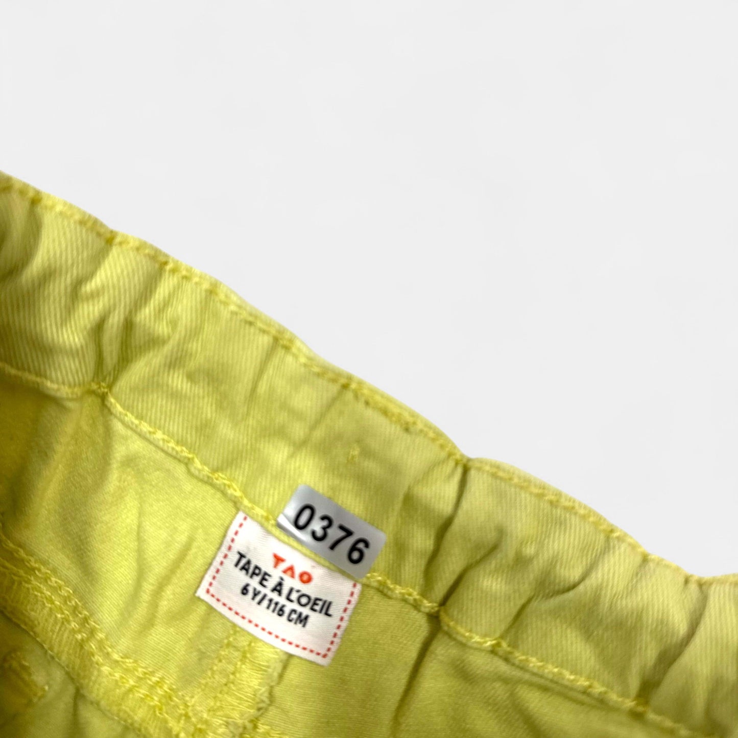 Short Tape à l'oeil : 6 ans