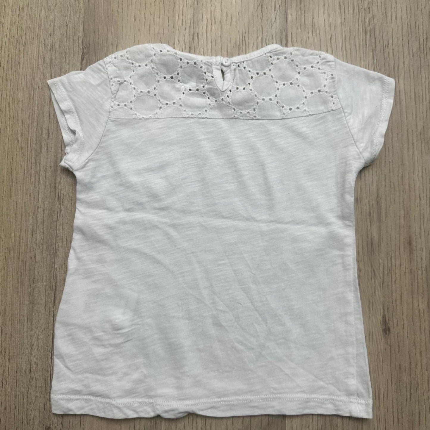 T-Shirt jbc blanc : 24 mois