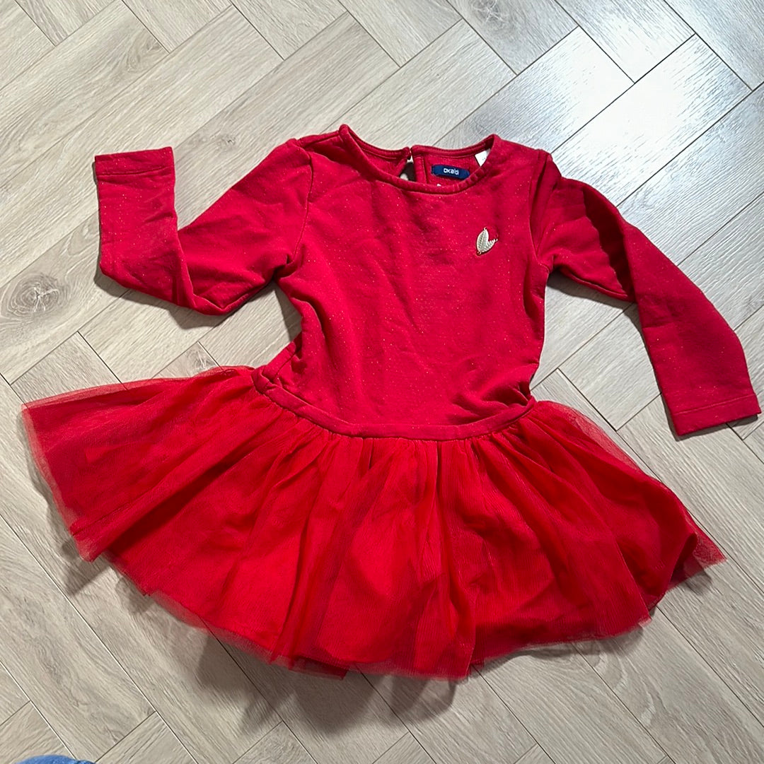 Robe okaidi de fete : 4 ans