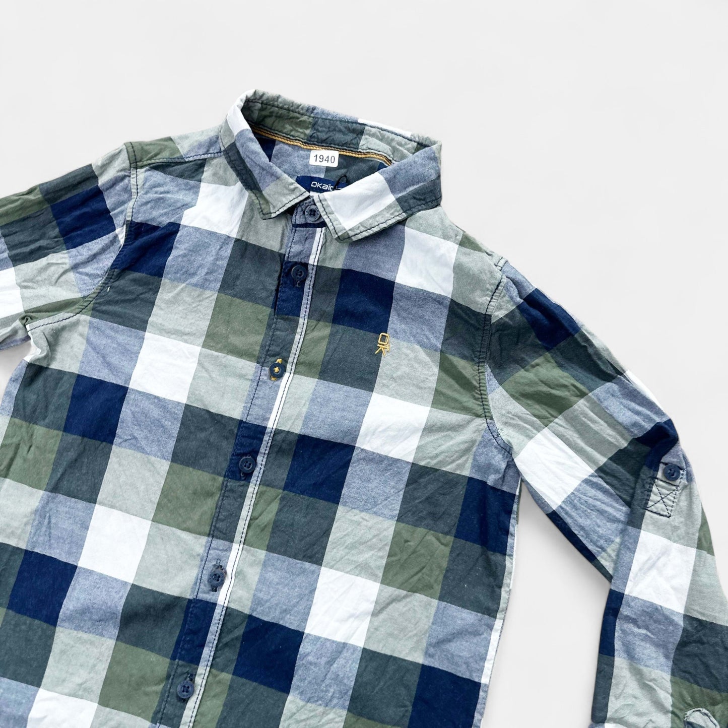 Chemise Okaïdi : 8 ans