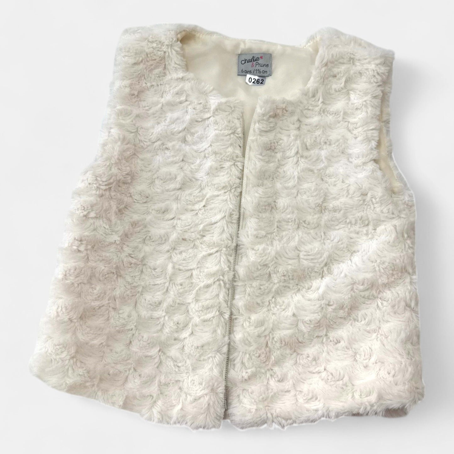 Gilet Charlie et prune : 6 ans