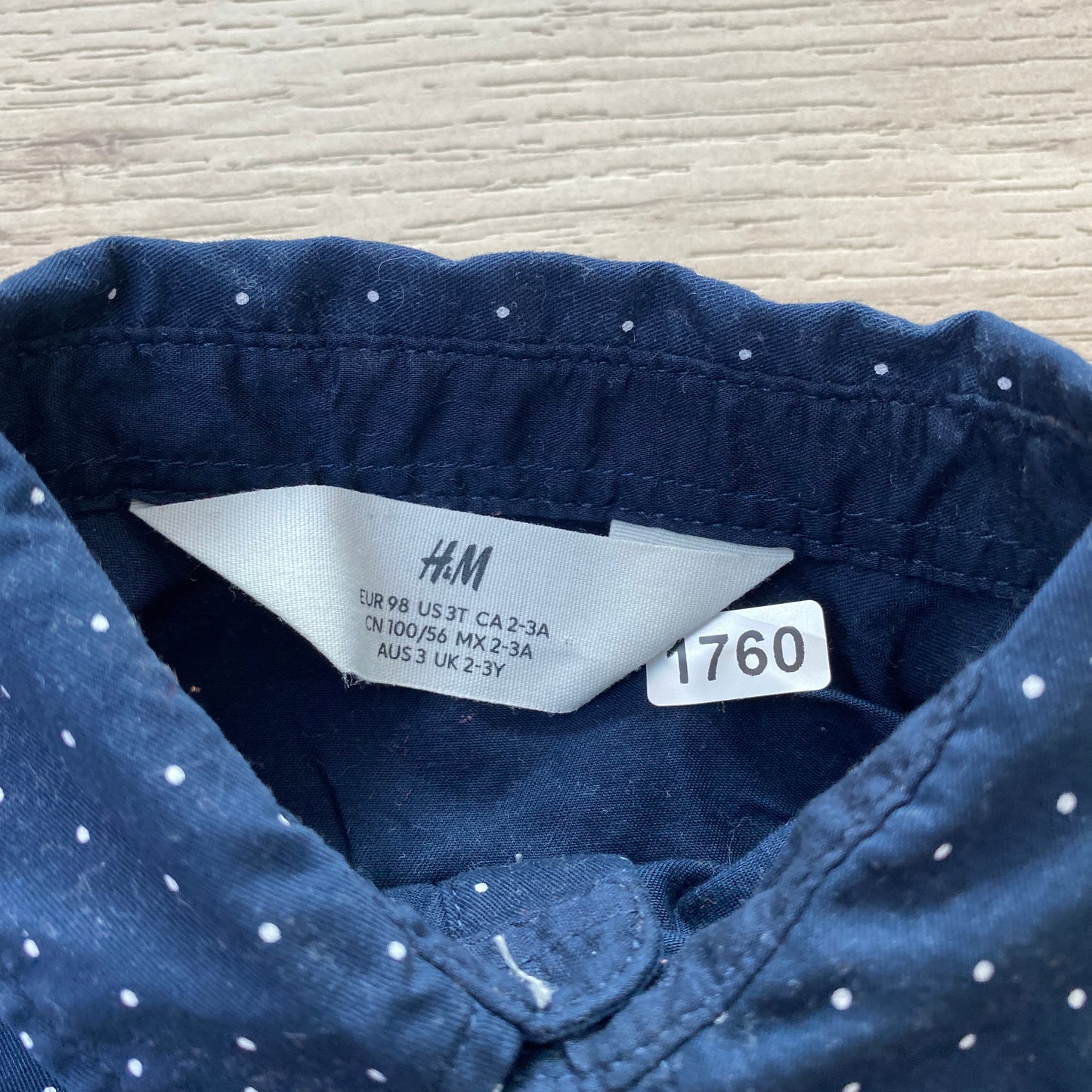Chemise H&M : 3 ans