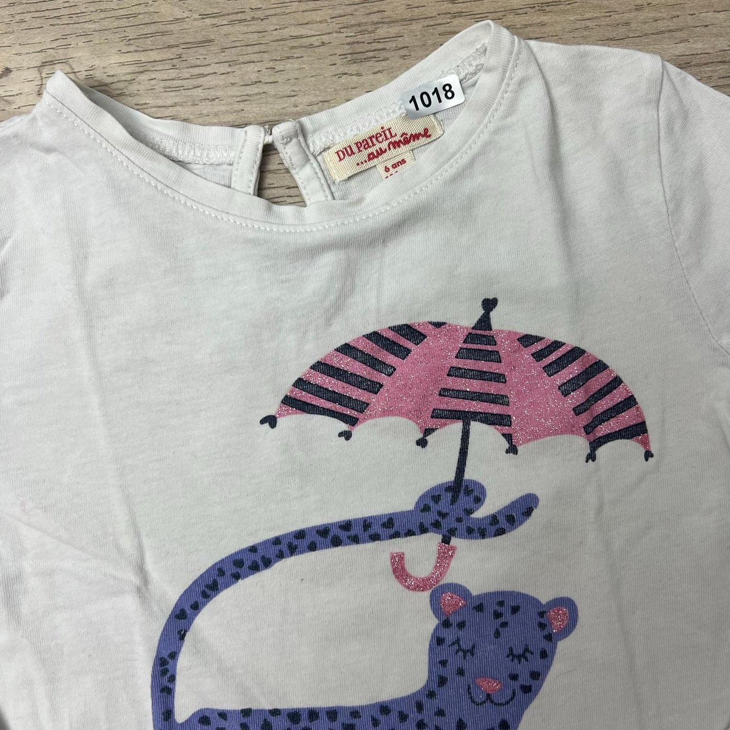 T-Shirt Du Pareil au même : 6 ans
