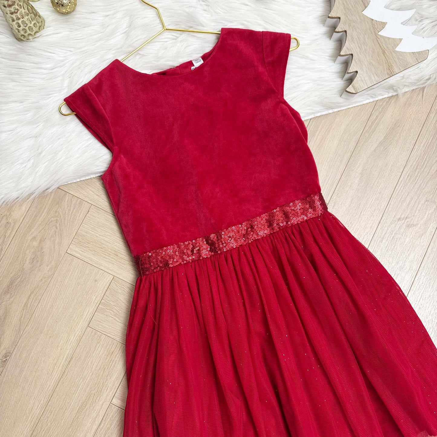 Robe velours Okaïdi : 10 ans